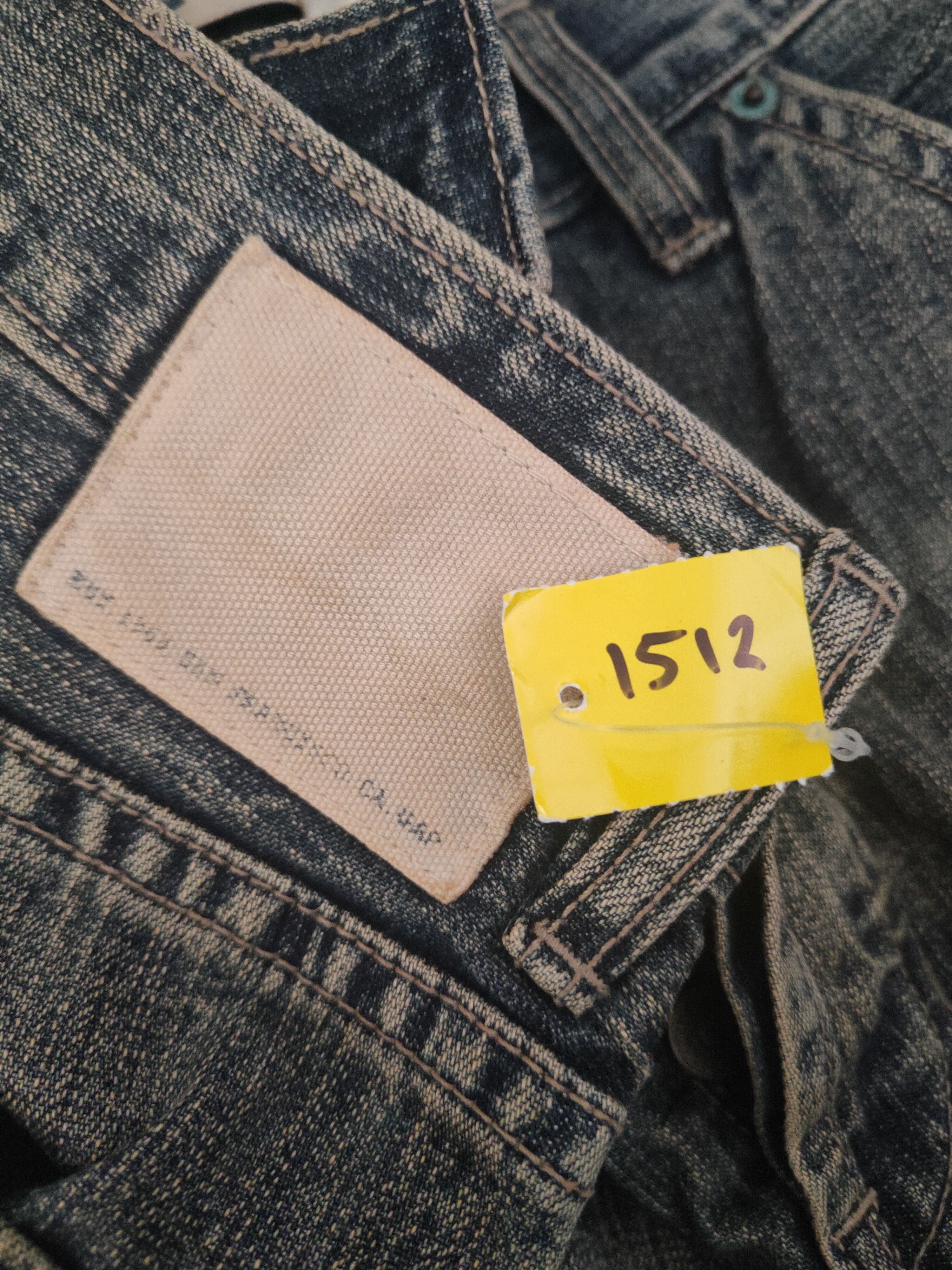 Gap DL Gap Dark Blue Distressed Ripped Jeans #1512 Size US 34 / EU 50 - 17 Thumbnail