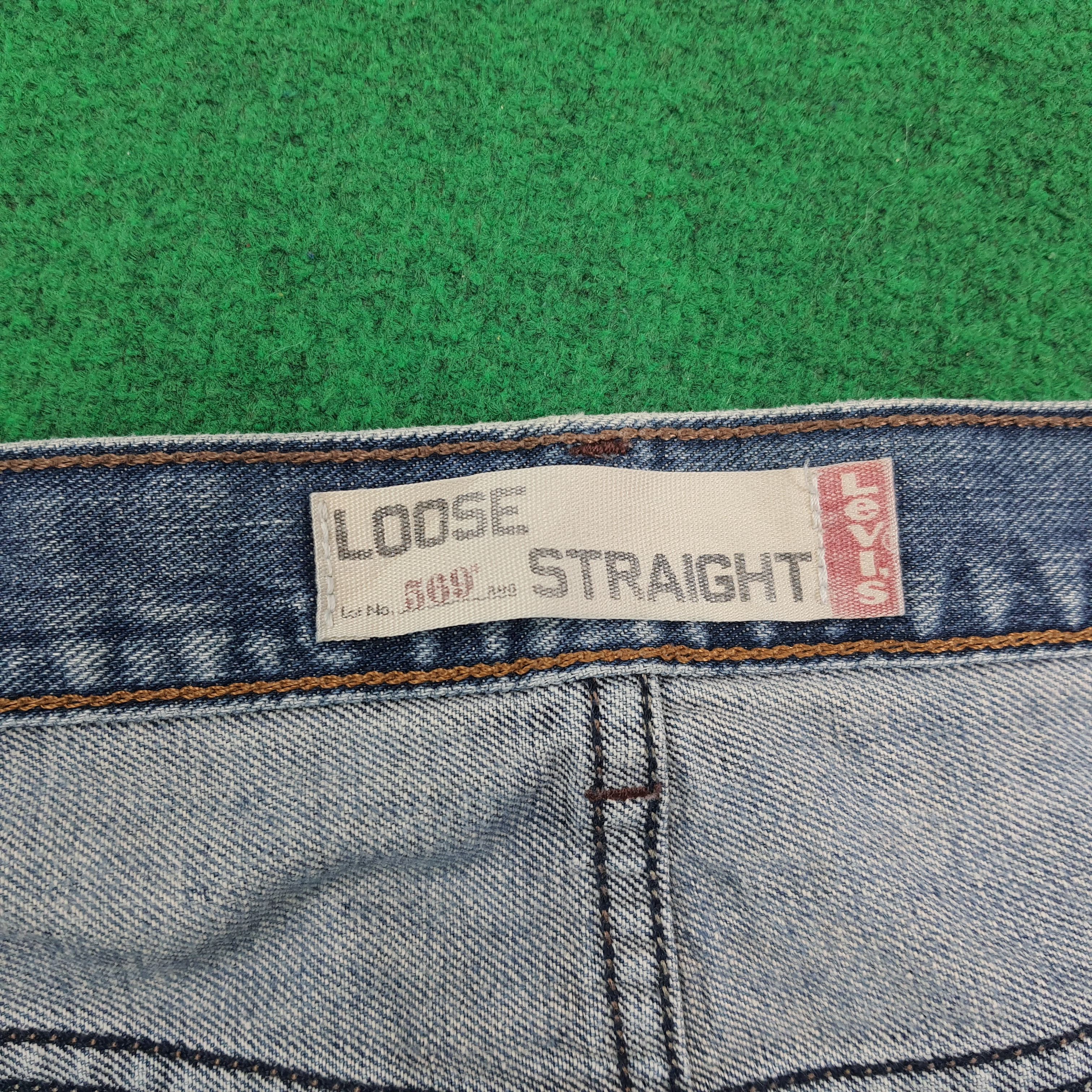 Levi's Vintage Levi's 569 Loose Straight Distressed Jeans C280N18 Size US 34 / EU 50 - 10 Thumbnail