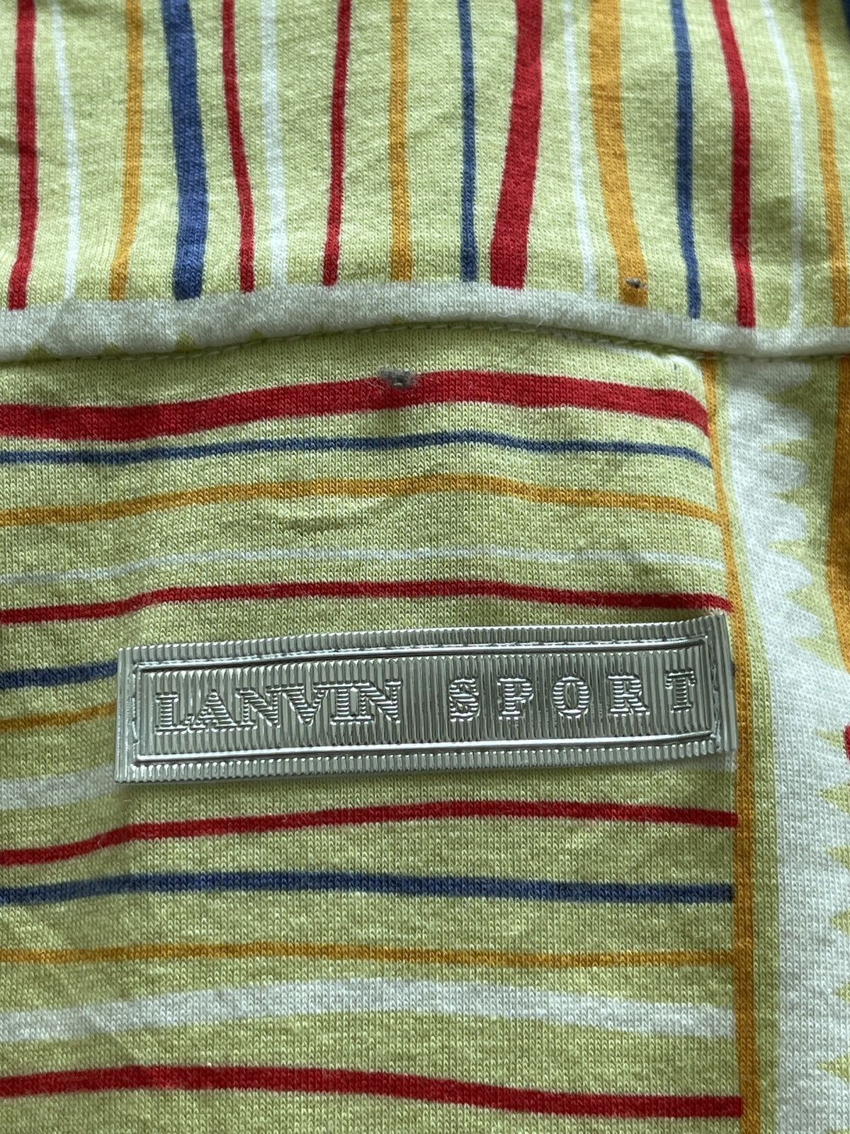 Lanvin × Vintage Lanvin Sport Half Zipper LS Size XS / US 0-2 / IT 36-38 - 10 Thumbnail