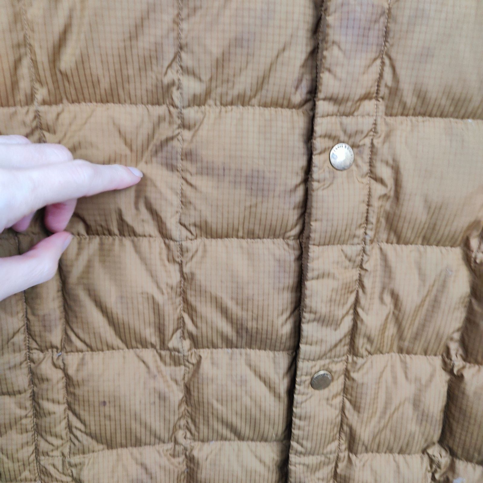 Eddie Bauer Eddie Bauer Original 1957 Down Super Sweater Mens Large Tan Size US L / EU 52-54 / 3 - 4 Thumbnail