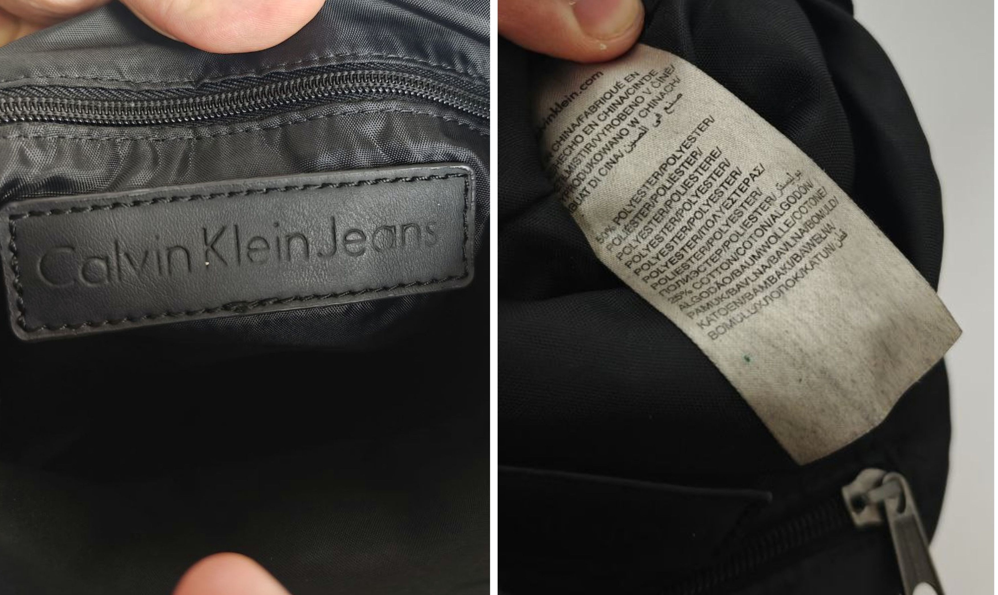 Calvin Klein Calvin Klein Jeans Monogram Crossbody Bag Blue Size 26 - 9 Thumbnail