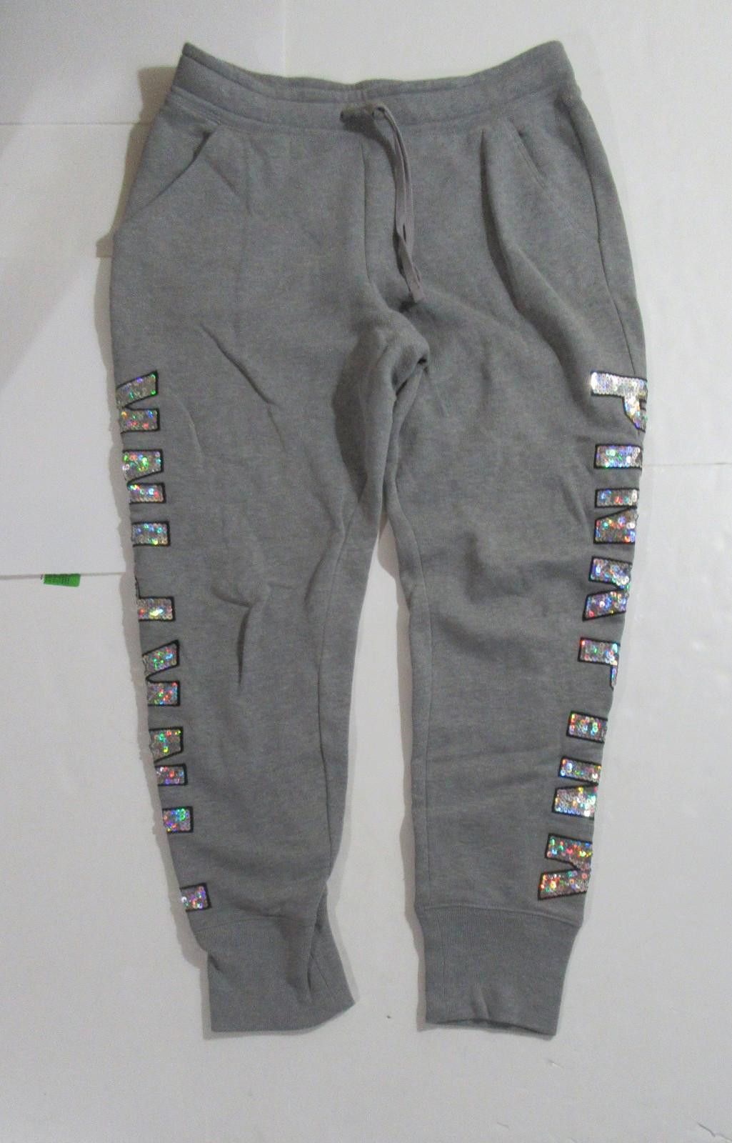 Victoria's Secret PINK Womens Sweatpants with Sequins Bling