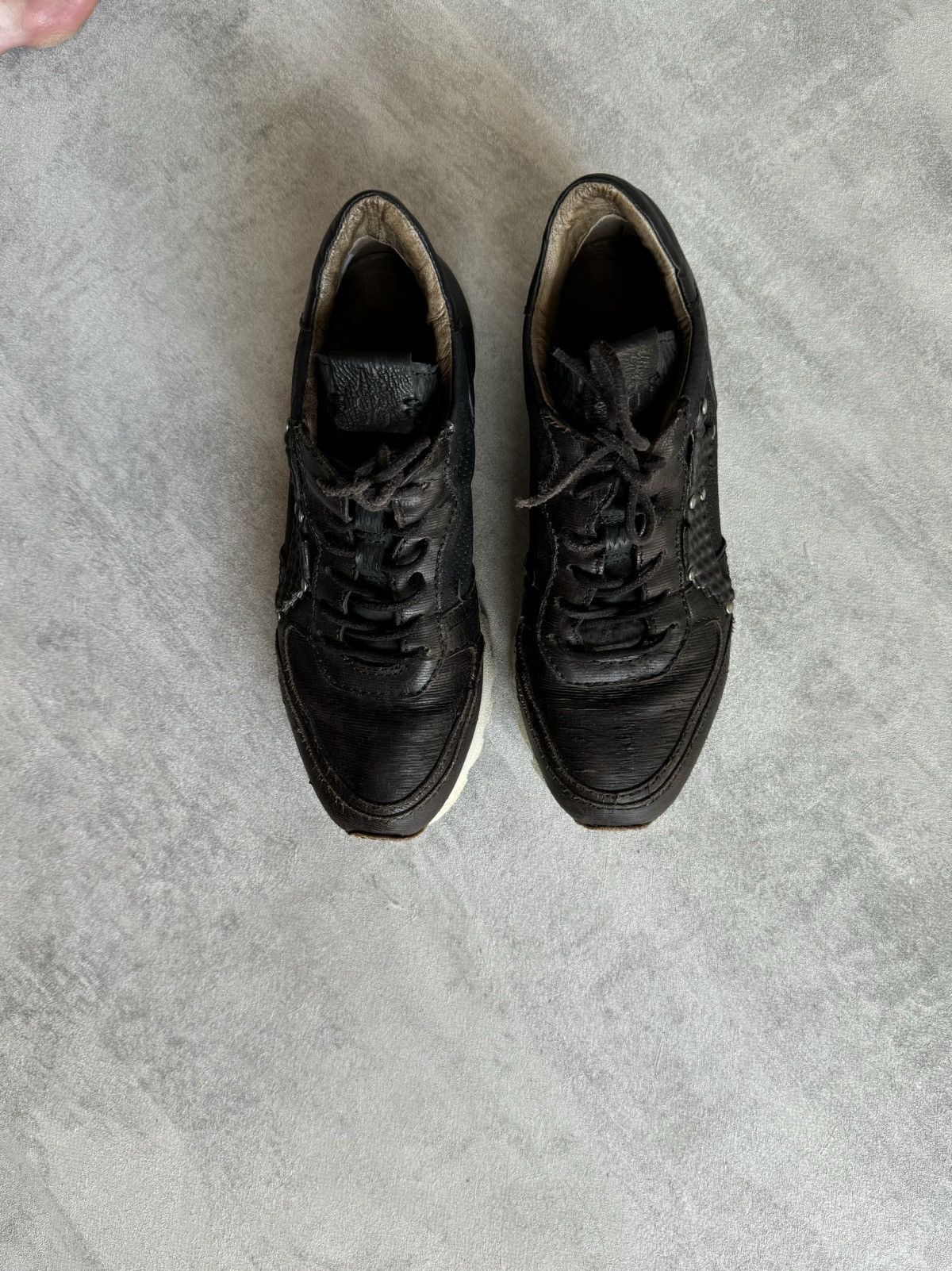 A.S.98 A.S.98 Leather Sneakers avant garde Womens Size 37 Size US 6 / IT 36 - 4 Thumbnail