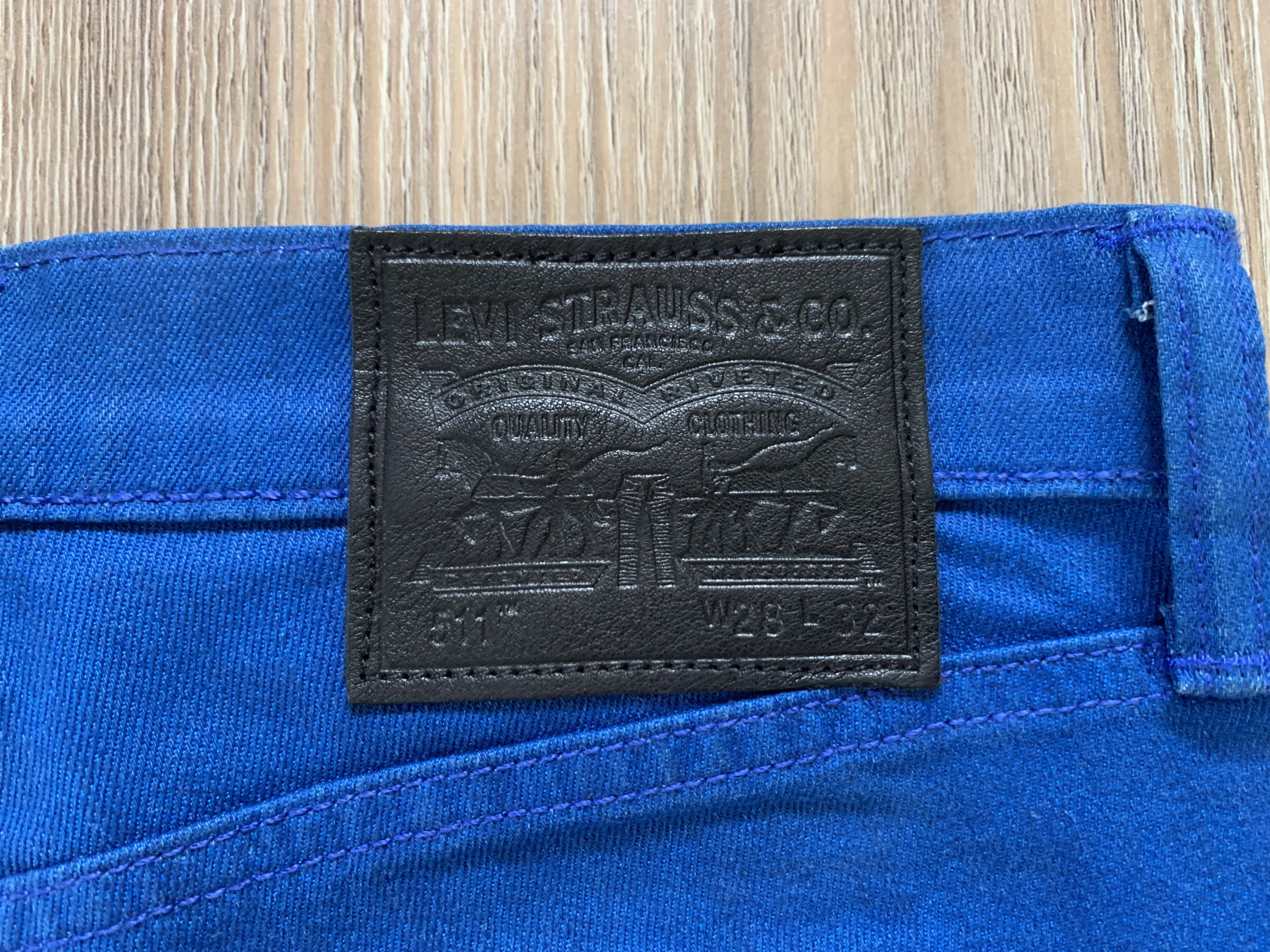 Levi's Levis 511 Blue Jeans Size US 28 / EU 44 - 7 Thumbnail