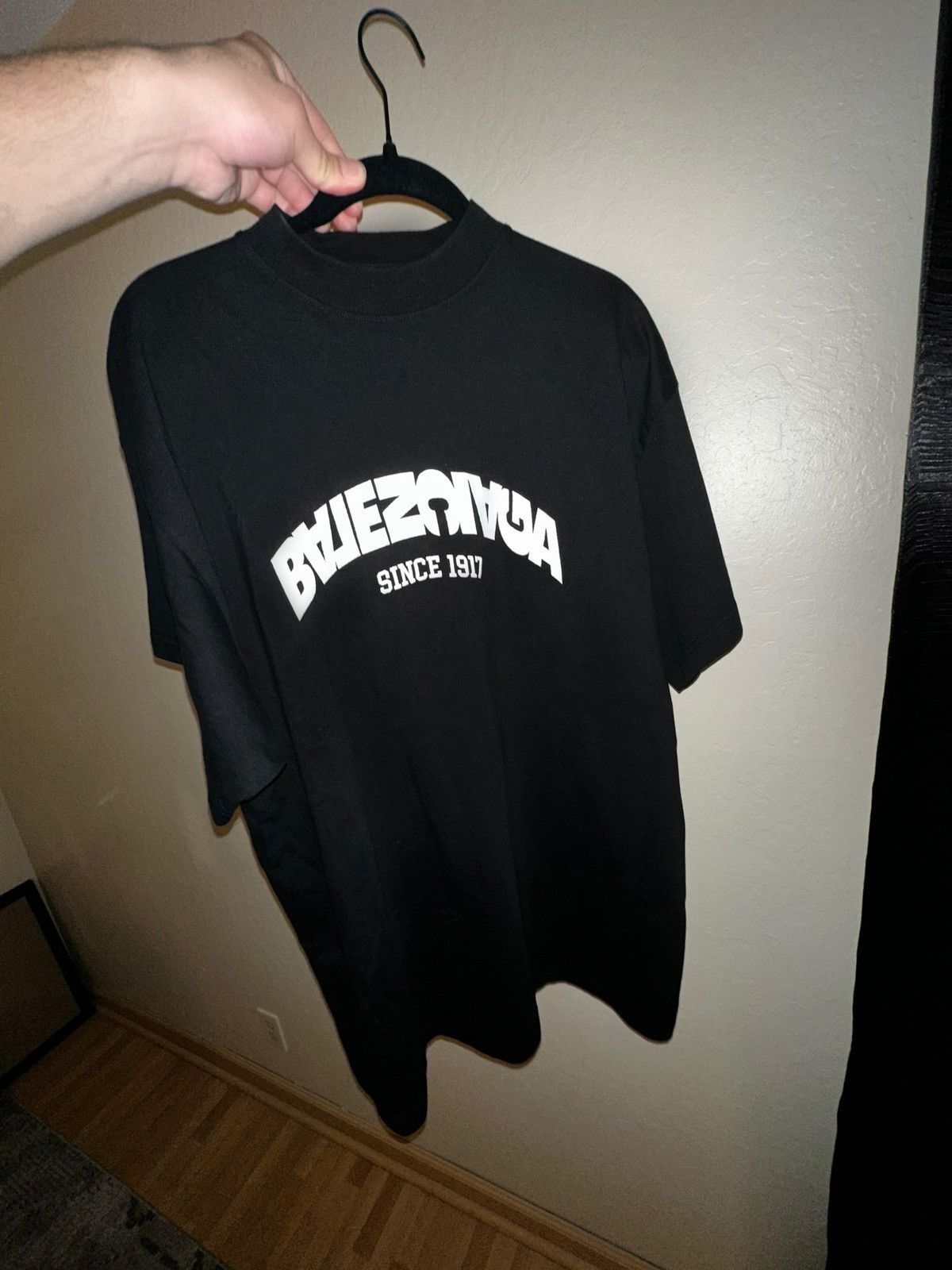 Balenciaga Balenciaga Black Mirror T-Shirt Size US M / EU 48-50 / 2 - 2 Thumbnail