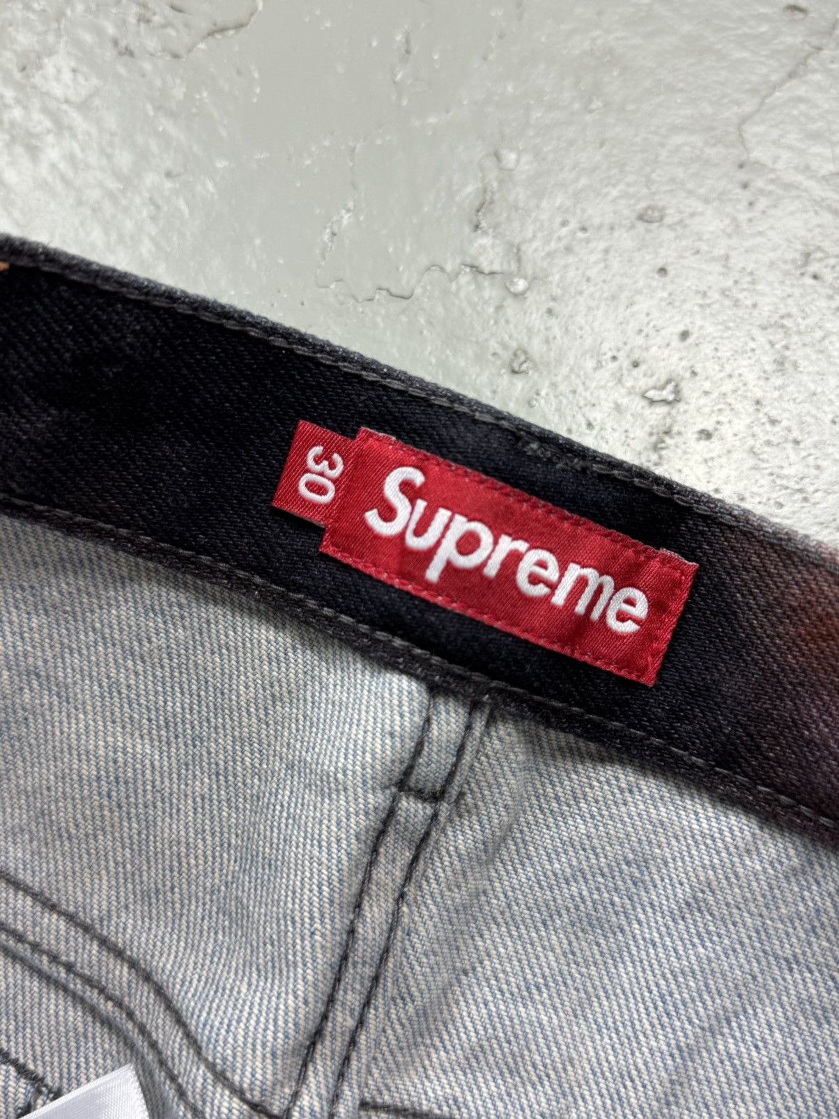 Supreme Frank Frazetta Loose Fit Jean Multicolor Size 30