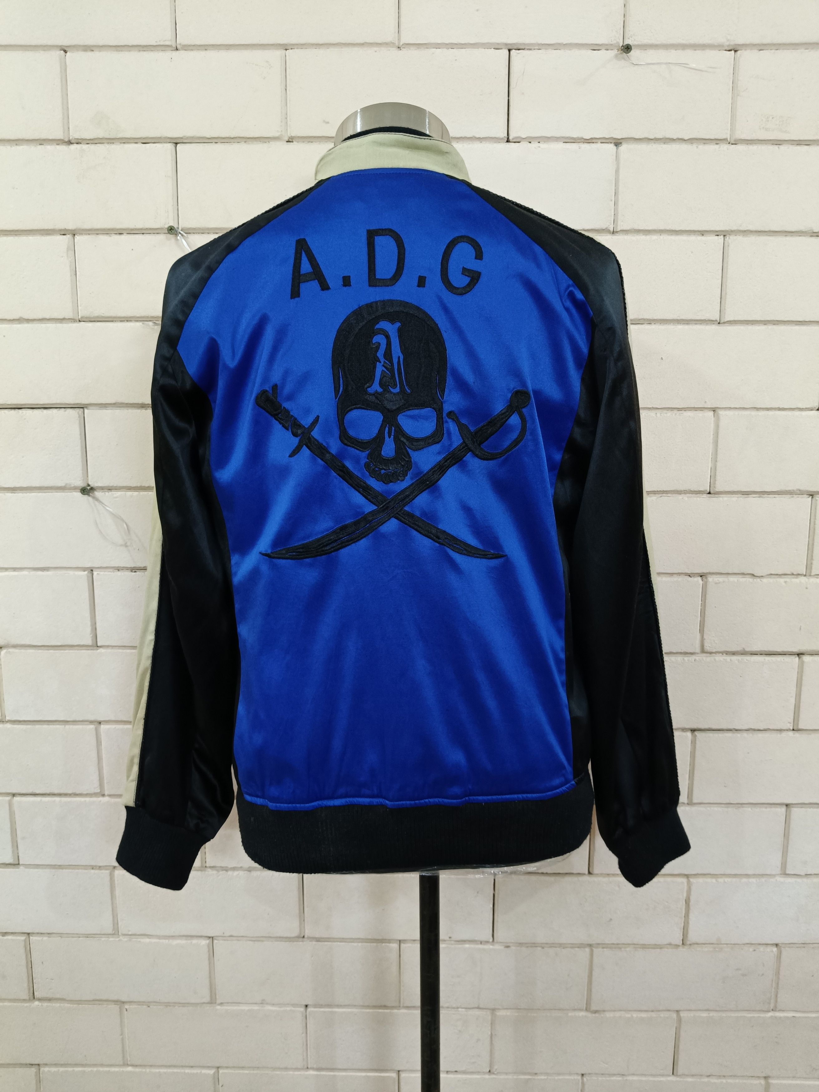 Japanese Brand Abordage Skulls Sukajan Size US S / EU 44-46 / 1 - 6 Thumbnail