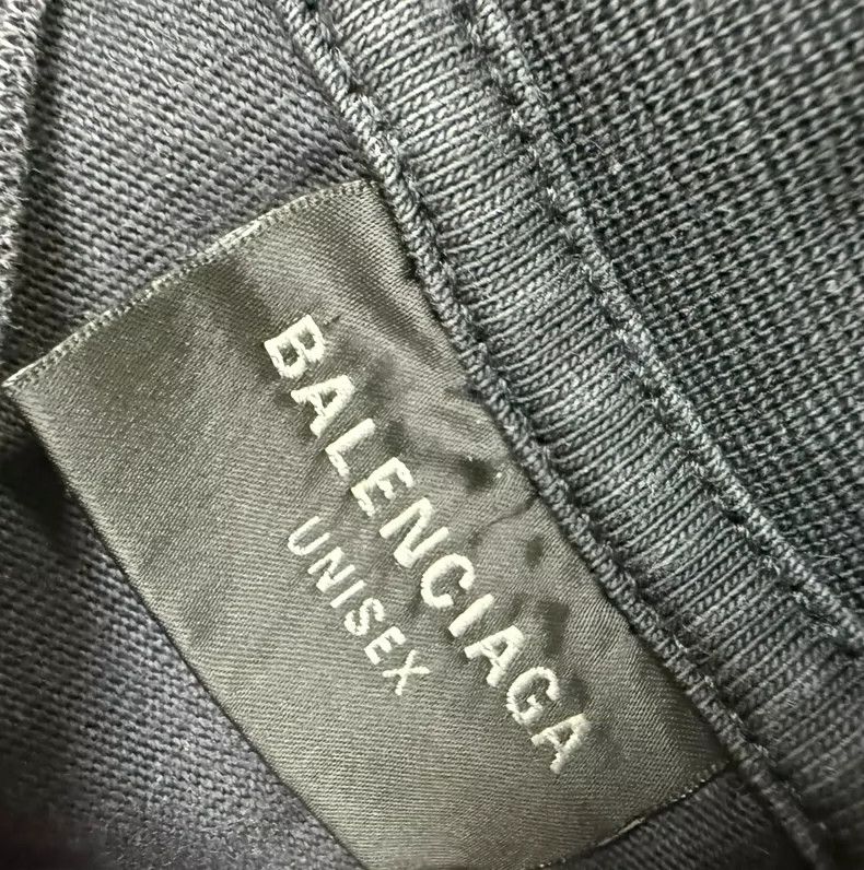 Balenciaga 23ss Disaster Limit Flame Long Sleeve Sweatshirt
