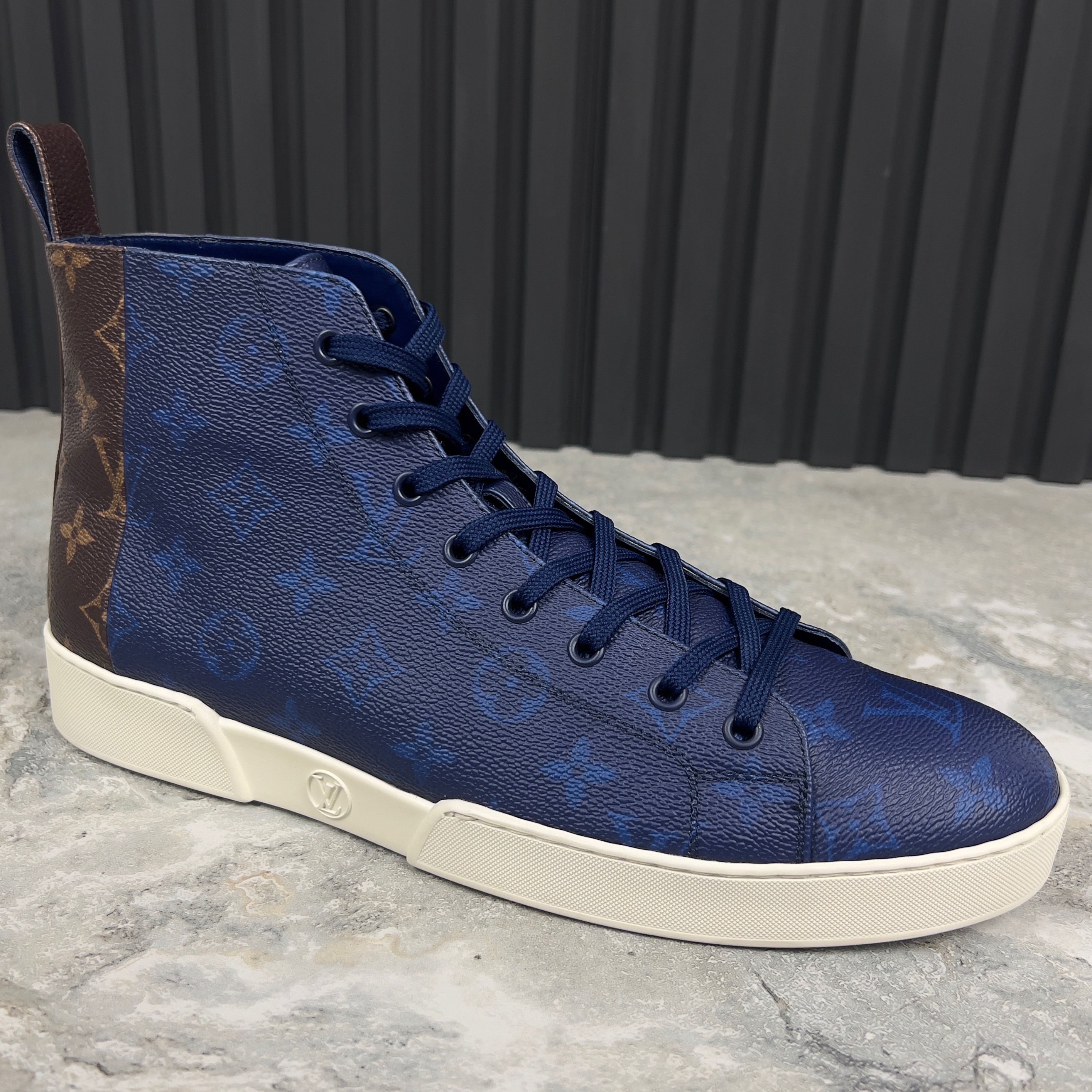 Louis Vuitton Louis Vuitton Match Up Sneakers Taigagrama Leather Size US 9.5 / EU 42-43 - 4 Thumbnail