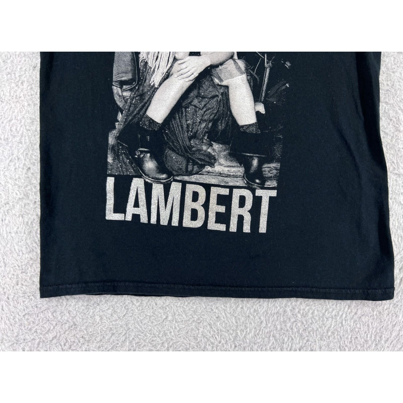 Vintage Miranda Lambert Women's T-Shirt Small Black Music Concert 2020s Crew Neck Casual Size S / US 4 / IT 40 - 7 Thumbnail