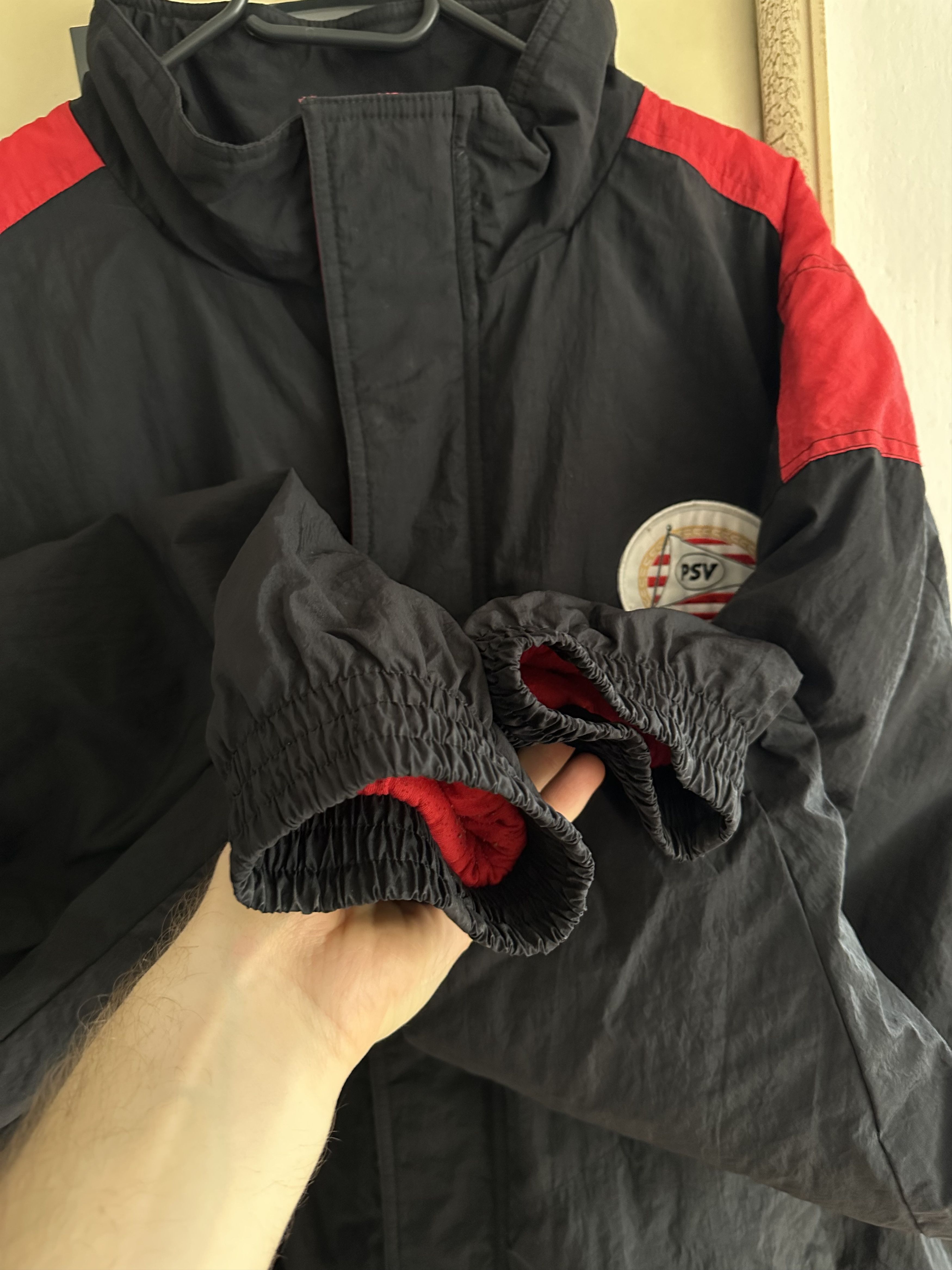 Nike × Vintage Vintage Nike PSV Eindhoven Football Jacket Rare Soccer Hype Size US XXL / EU 58 / 5 - 4 Thumbnail