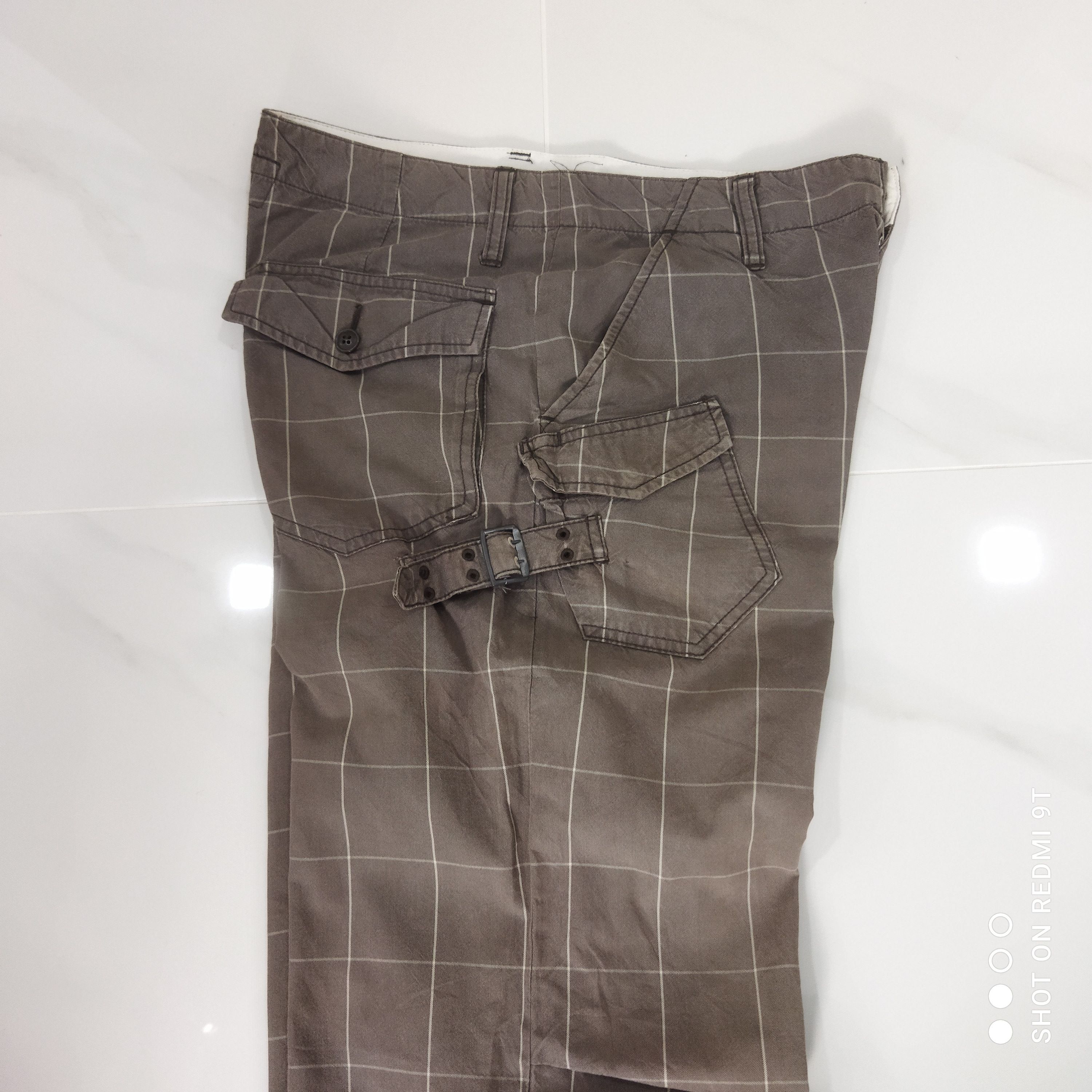 Japanese Brand × R.Newbold R.NEWBOLD BROWN CARGO PANTS Size US 32 / EU 48 - 14 Thumbnail