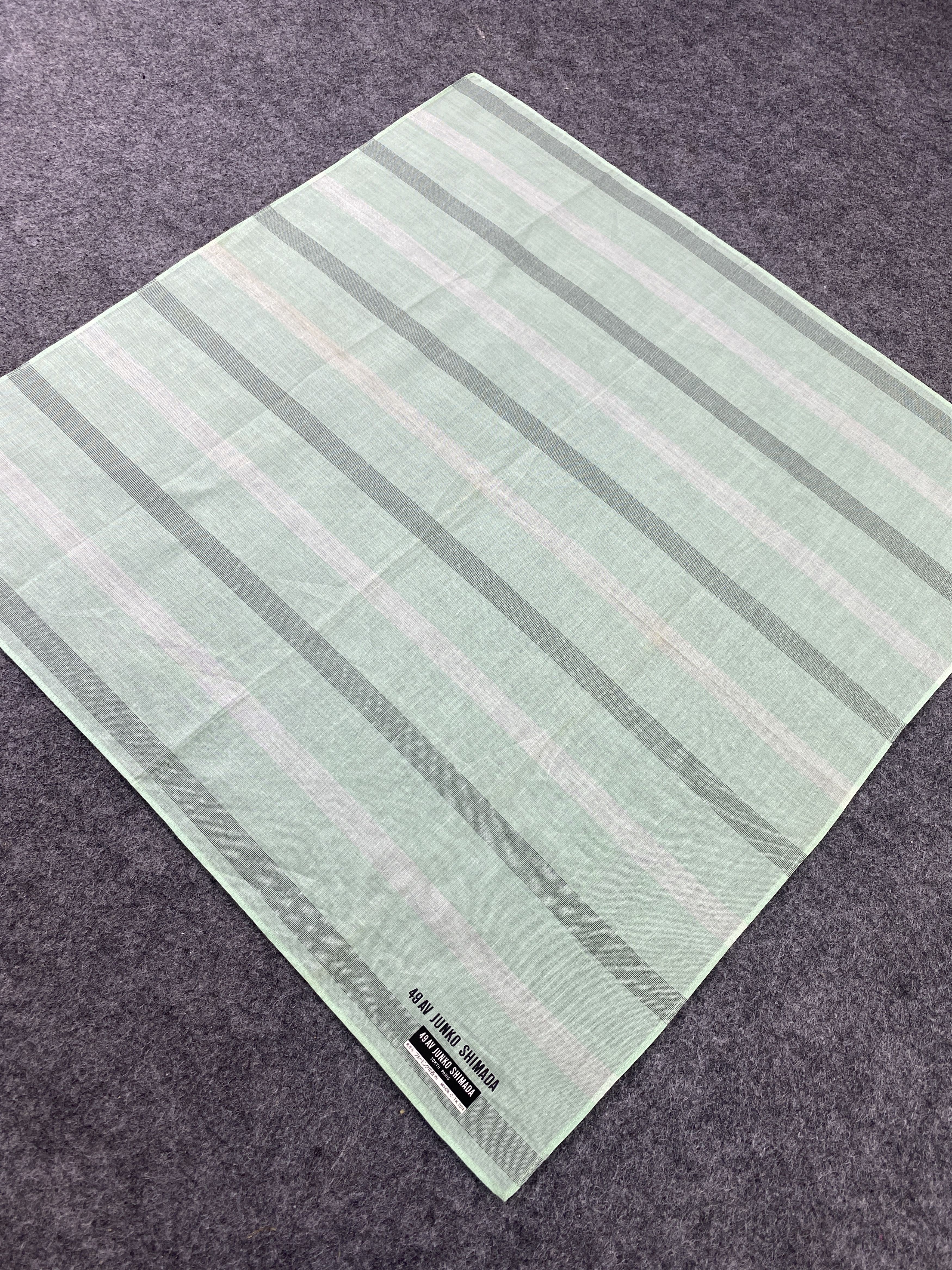 Japanese Brand 49 AV Junko Shimada Handkerchief Neckerchief Bandana-B362 Size ONE SIZE - 4 Thumbnail