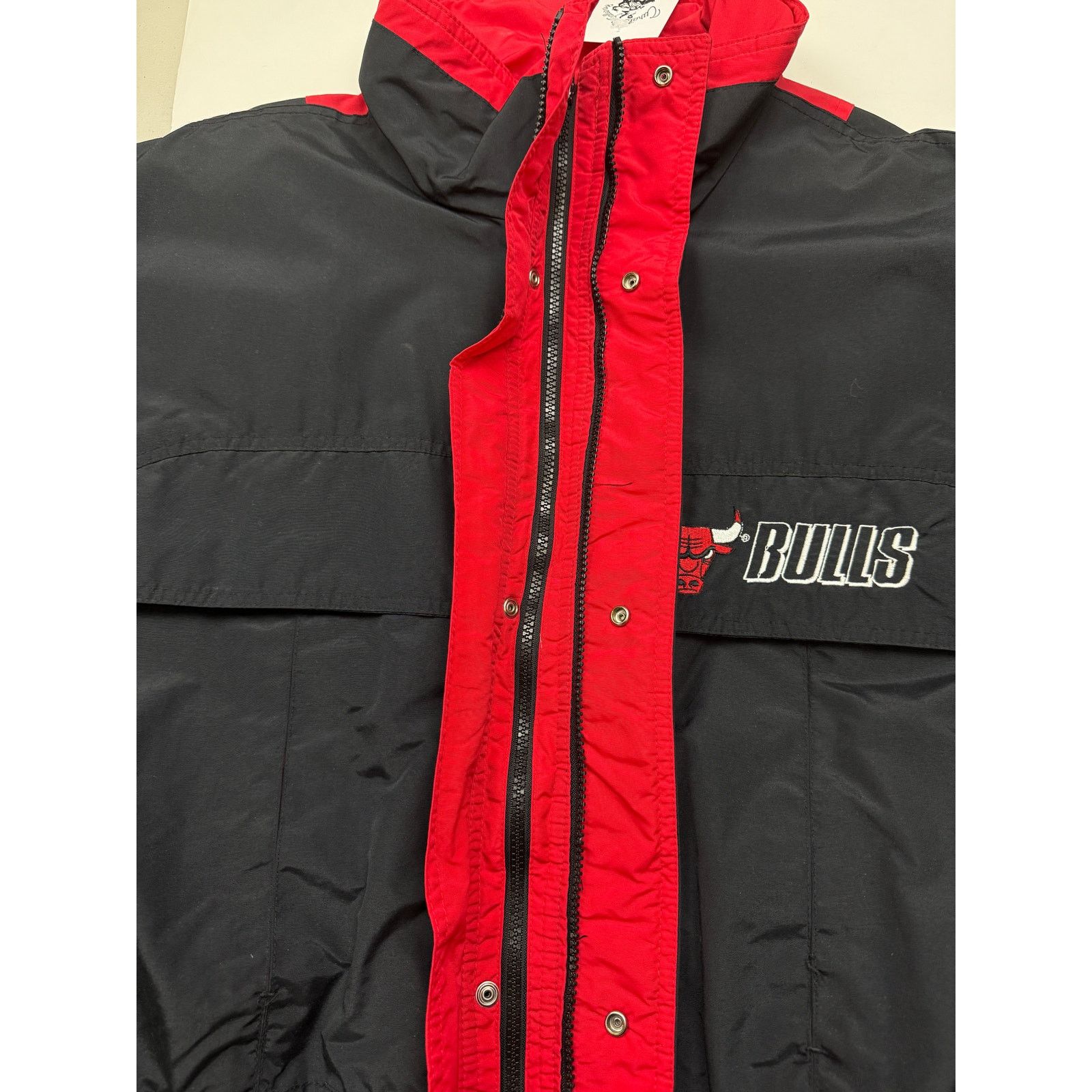 Vintage Vintage 90s Chicago Bulls NBA Chalk Lined Jacket Size XL Size US XL / EU 56 / 4 - 5 Thumbnail