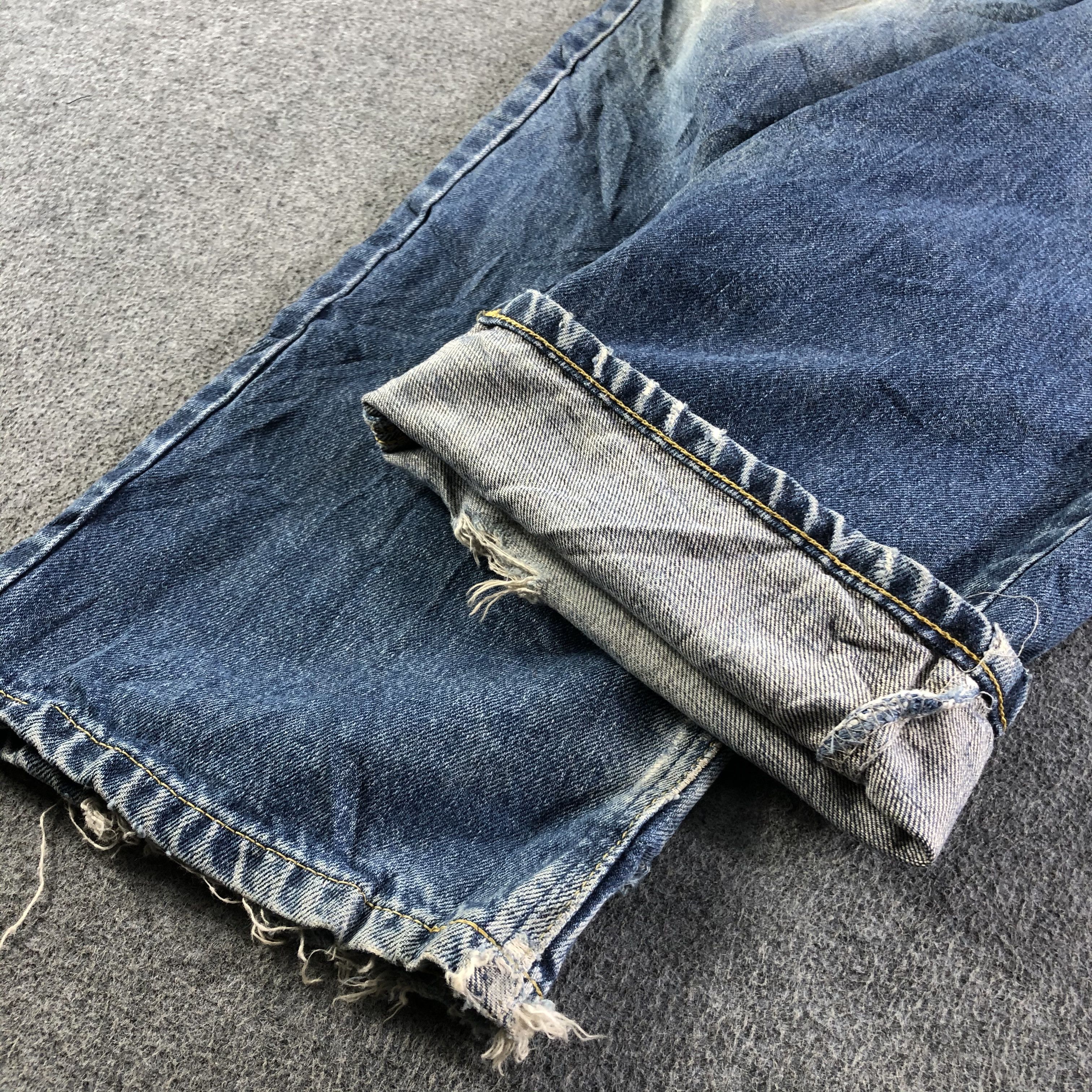 Lee Vintage Blue Wash Lee Jeans-J3555 Size US 32 / EU 48 - 7 Thumbnail
