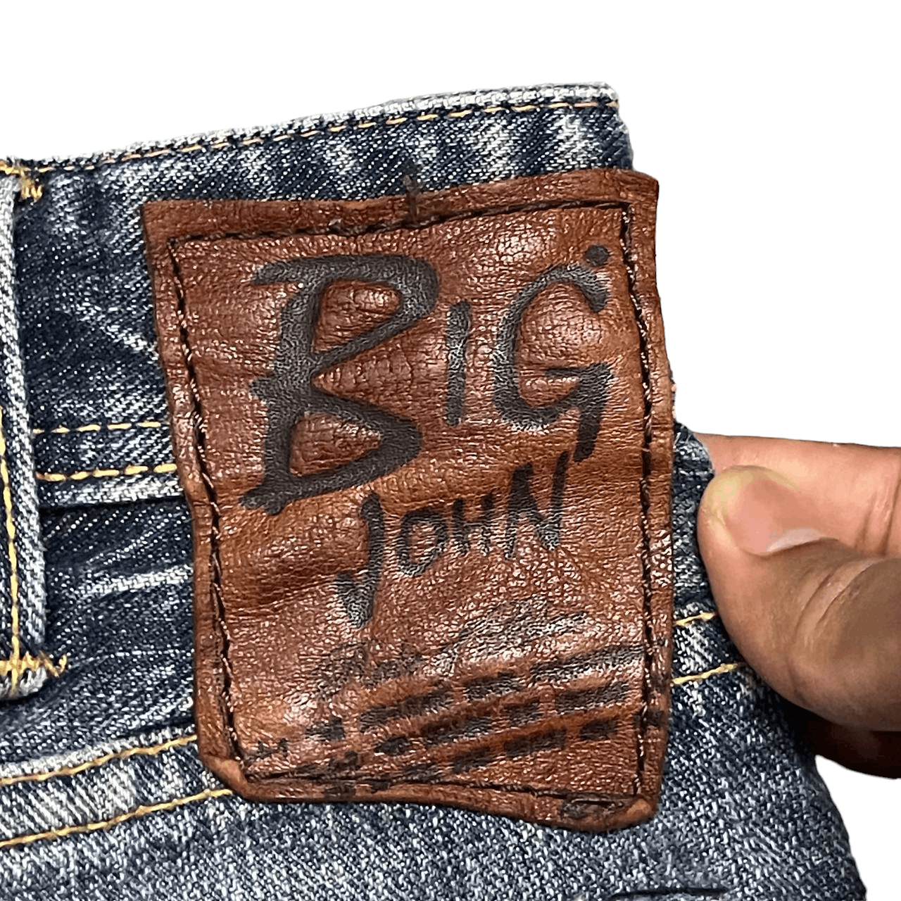 Big John 🔥Flare🔥 Vintage Big John Denim Jeans Size US 32 / EU 48 - 16 Thumbnail