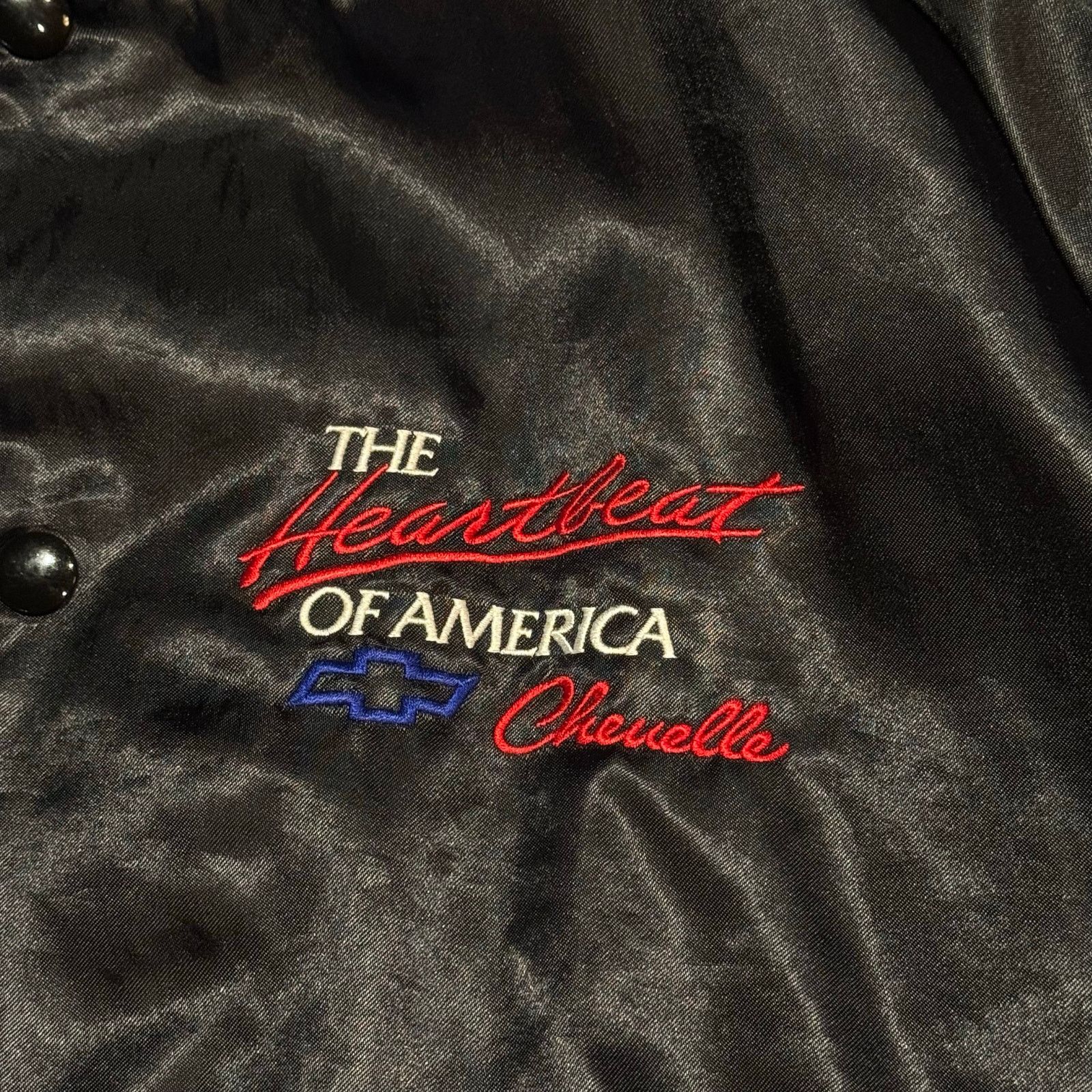 Chevrolet 1980s Westark Chevelle “Heartbeat of America” Satin Jacket Size US L / EU 52-54 / 3 - 2 Thumbnail