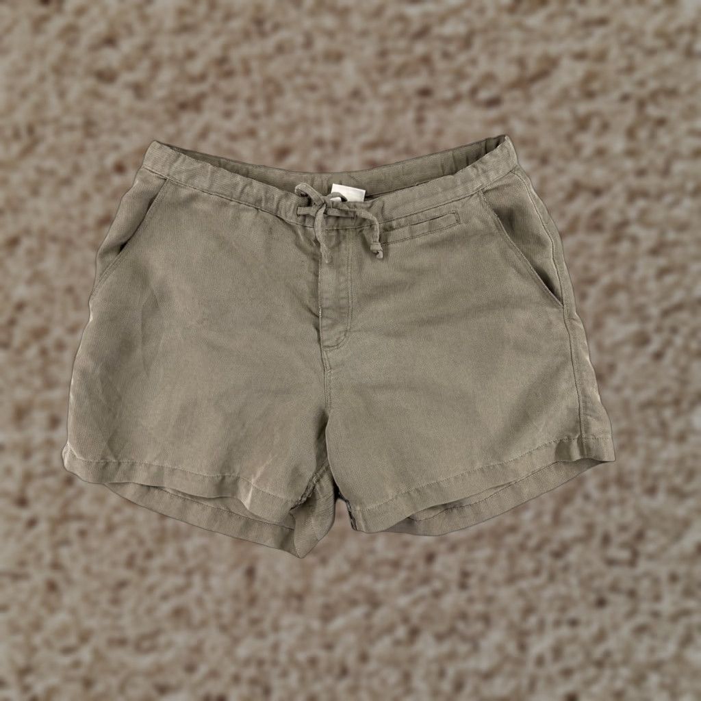 The North Face The North Face Shorts Women 6 Beige Drawstring Button Hiking Camping Boating Size 28" / US 6 / IT 42 - 1 Thumbnail