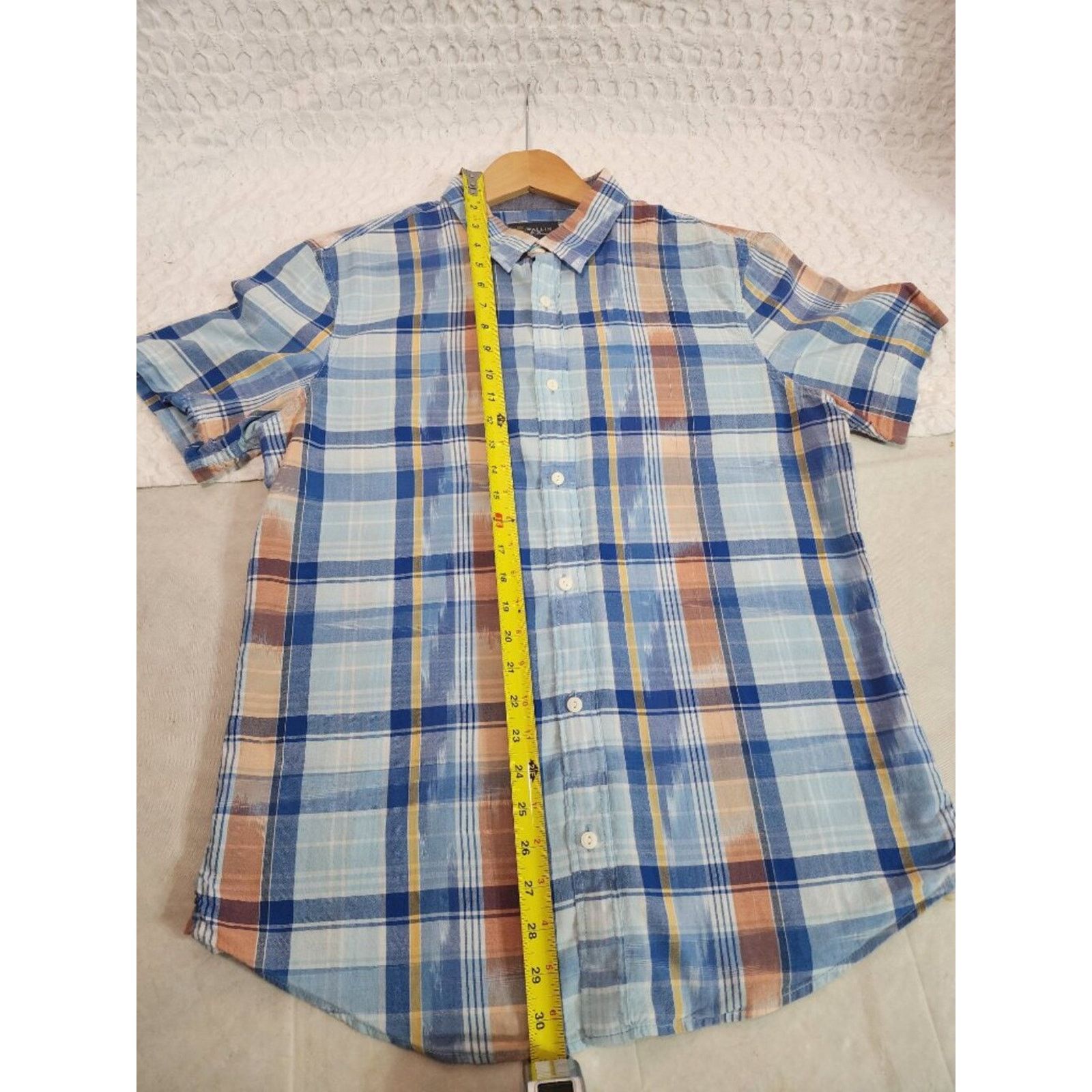 Wallin & Bros Walling & Bros. Large Men's Large Button Up Shirt Size US L / EU 52-54 / 3 - 4 Thumbnail