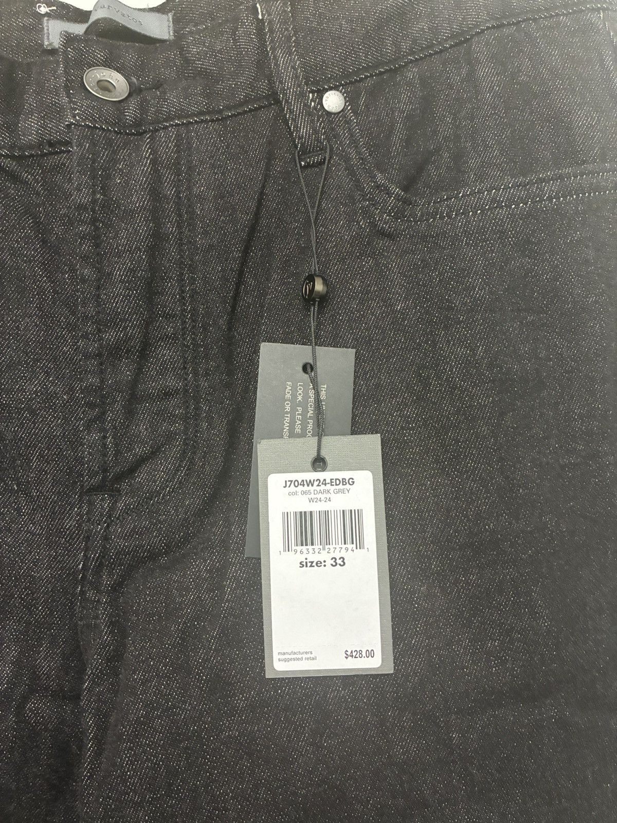 John Varvatos J702 Tapered Fit Jeans Size 33 Size US 33 - 12 Thumbnail