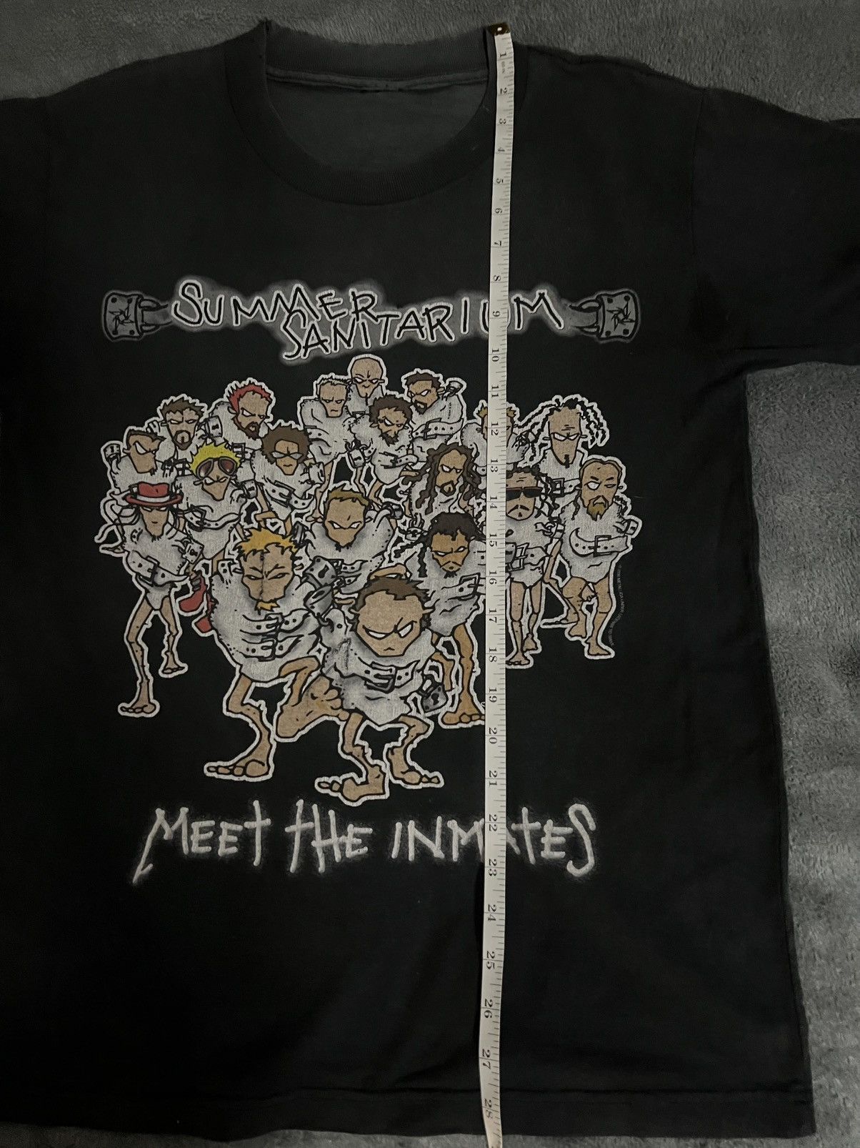 Vintage VTG.Metallica Sanitarium 2000's(Fixed Size L to M.) Size US M / EU 48-50 / 2 - 17 Thumbnail
