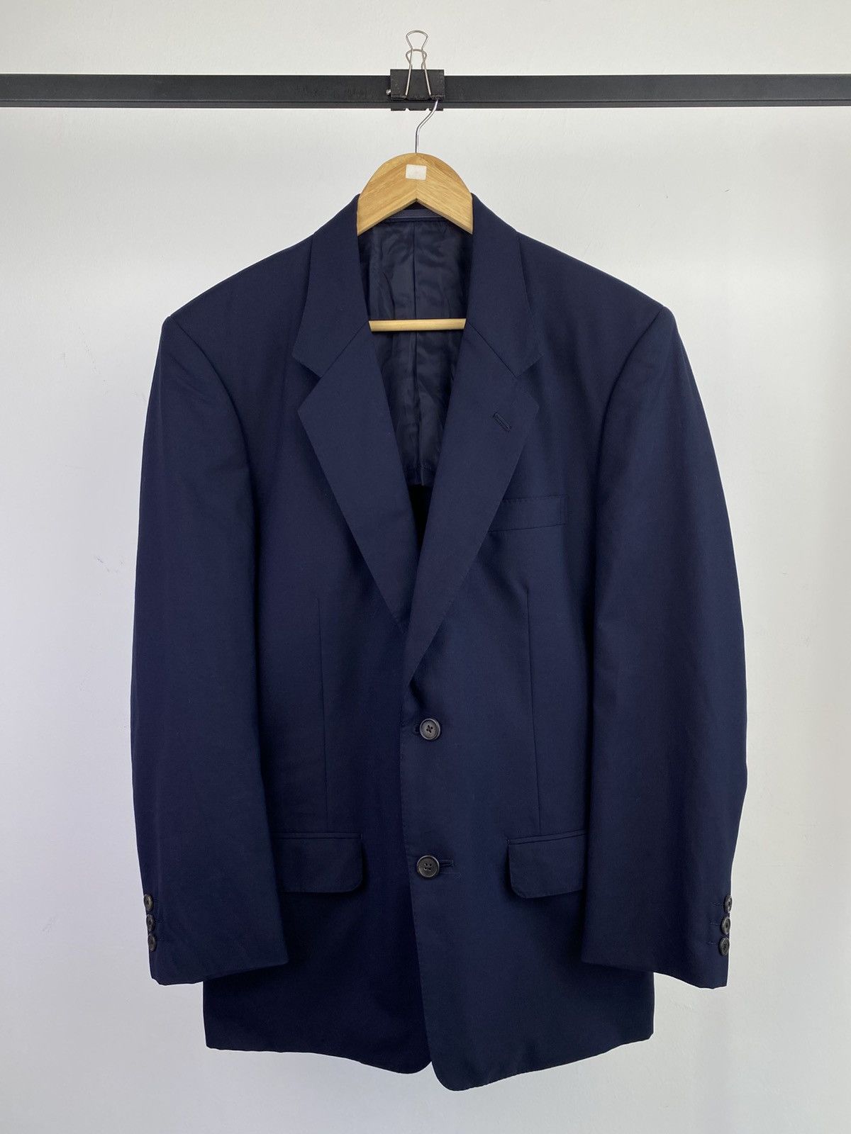 Yohji Yamamoto 2000's Y's for Men Navy Blue Blazer Jacket Size US M / EU 48-50 / 2 - 1 Thumbnail