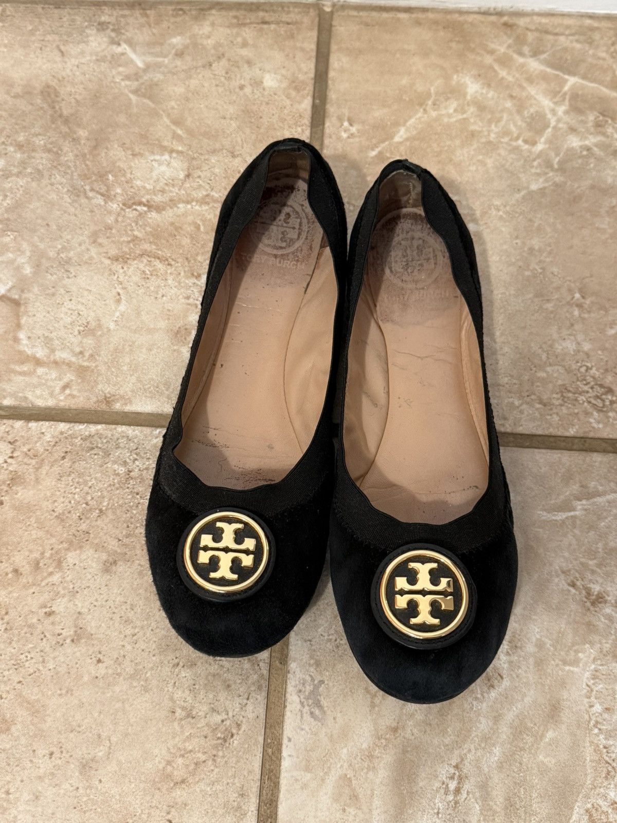 Tory Burch Tory Burch suede Ballet Flat Size US 8.5 / IT 38.5 - 1 Thumbnail