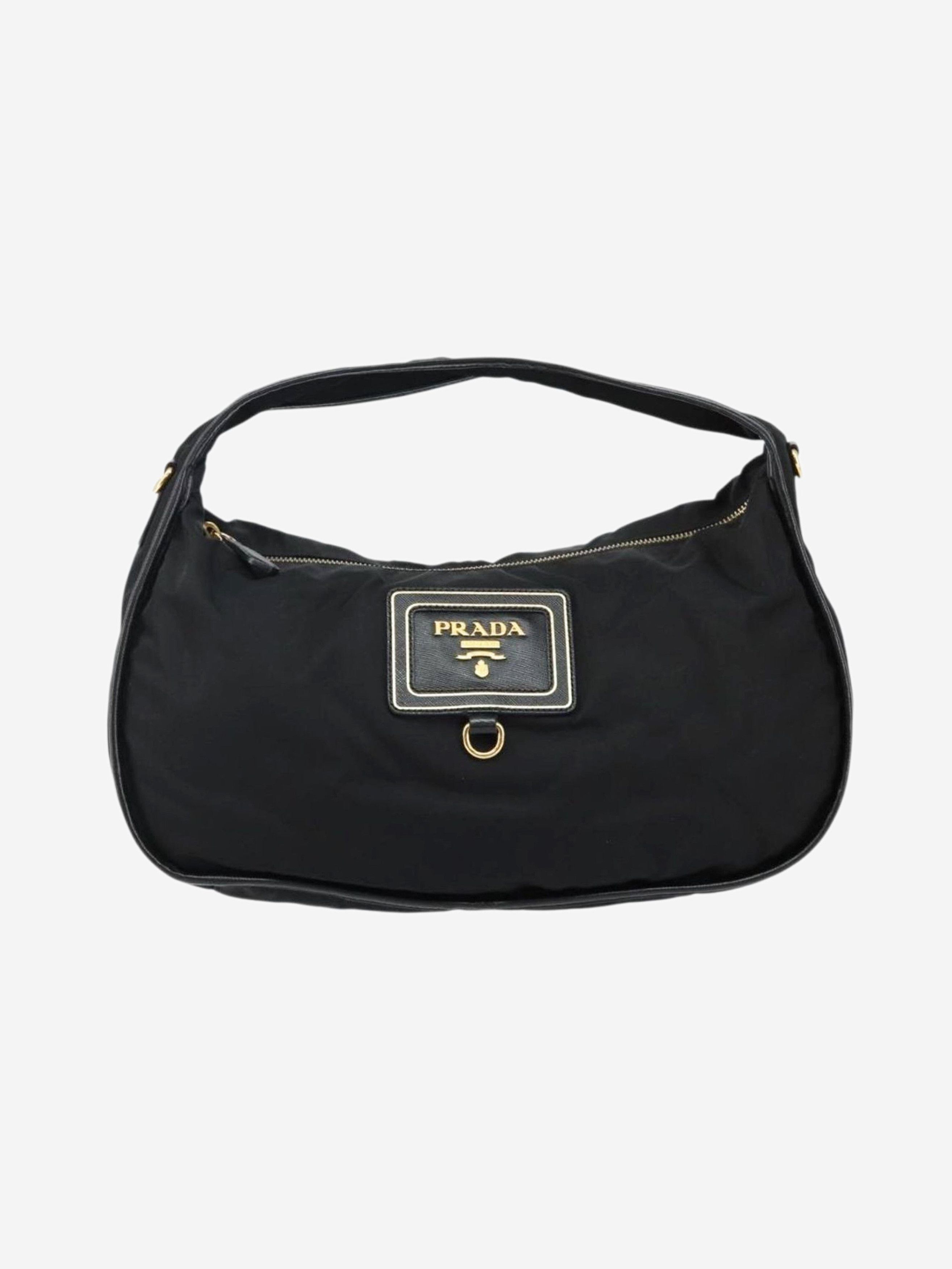 Prada Black nylon shoulder bag Size ONE SIZE - 1 Thumbnail