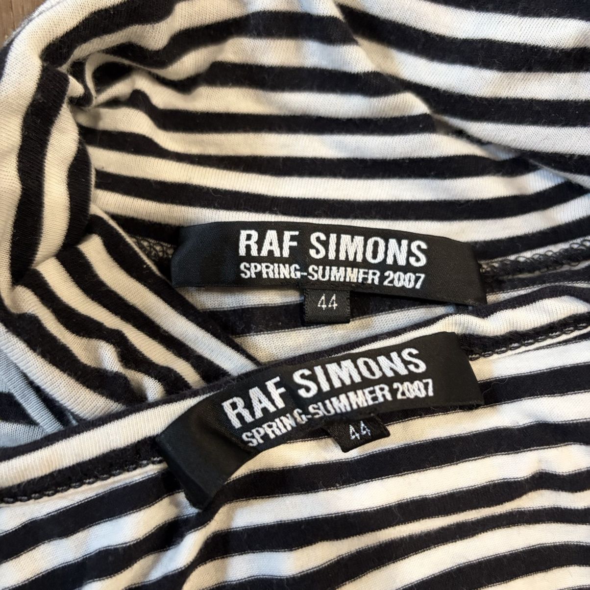 Raf Simons Raf Simons SS2007 striped stretchy turtleneck Size US S / EU 44-46 / 1 - 6 Thumbnail