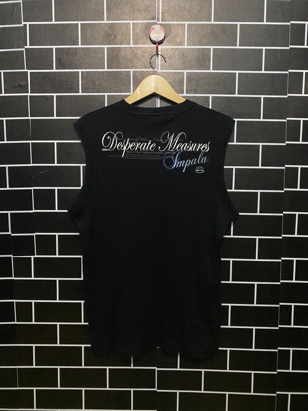 Japanese Brand Impala desperate measures tank top Size US XL / EU 56 / 4 - 7 Thumbnail