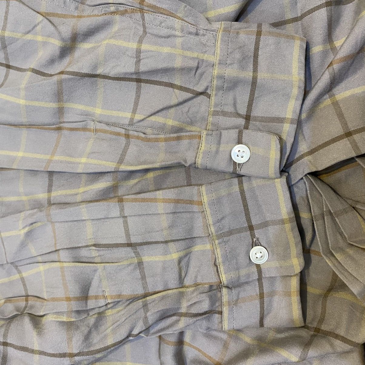 Beams Plus 2000s Beams Open Collar Plaid Button Ups Shirts Size US XXL / EU 58 / 5 - 8 Thumbnail