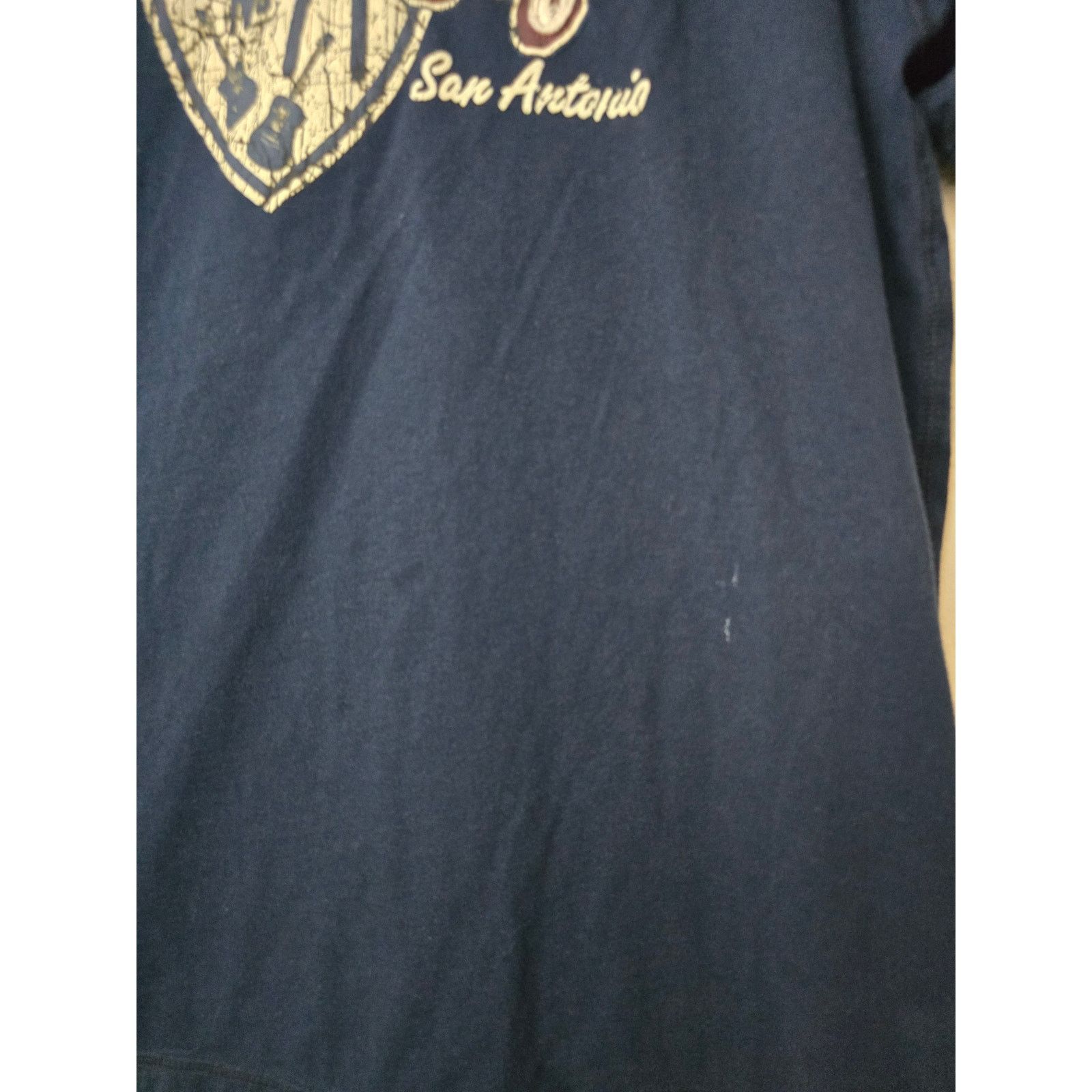 Hard Rock Cafe Hard Rock Cafe Blue San Antonio Texas Love All Serve All Tee Size US XL / EU 56 / 4 - 2 Thumbnail