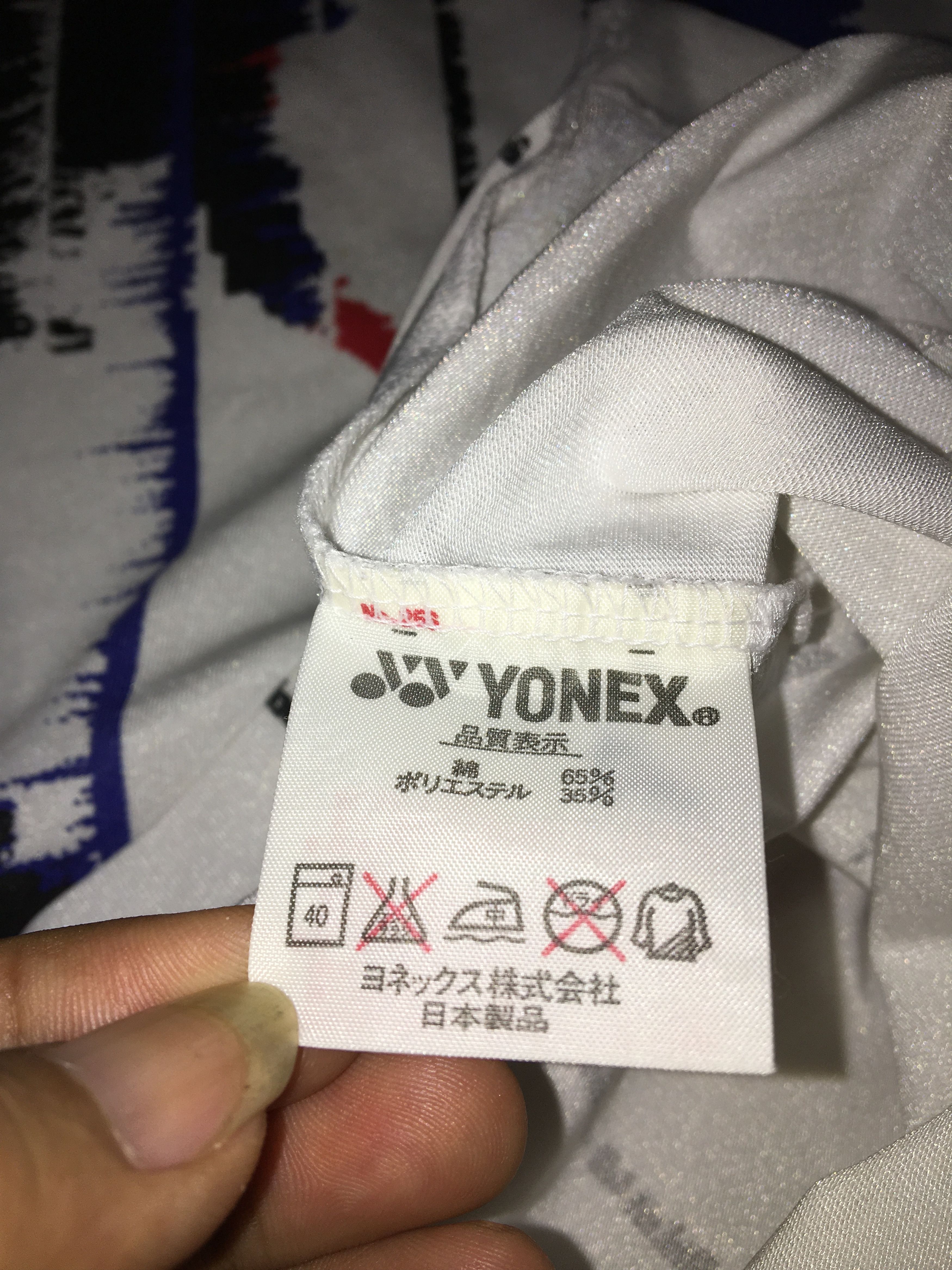 Vintage Vintage Polo Shirt Yonex Size US L / EU 52-54 / 3 - 9 Thumbnail