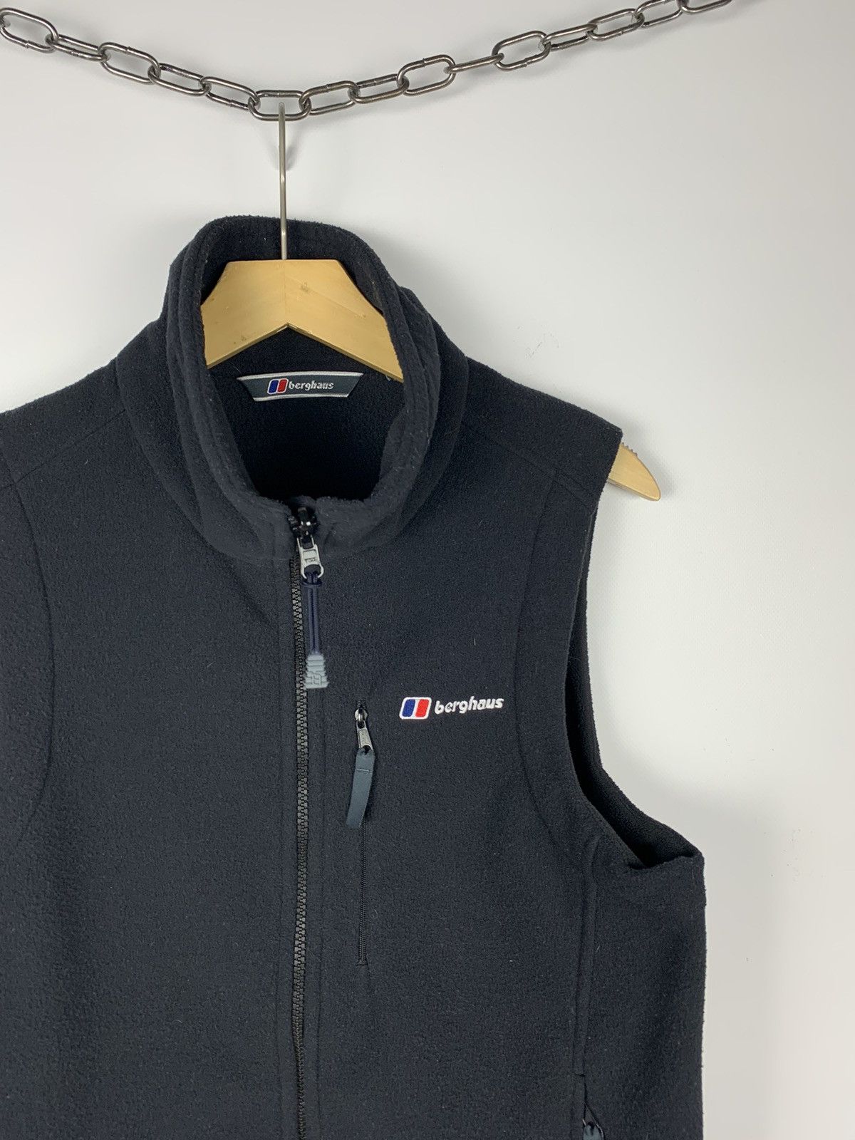 Berghaus Berghaus Full Zip Vest Sleeveless Gilet Jacket Size S Black Size US S / EU 44-46 / 1 - 4 Thumbnail