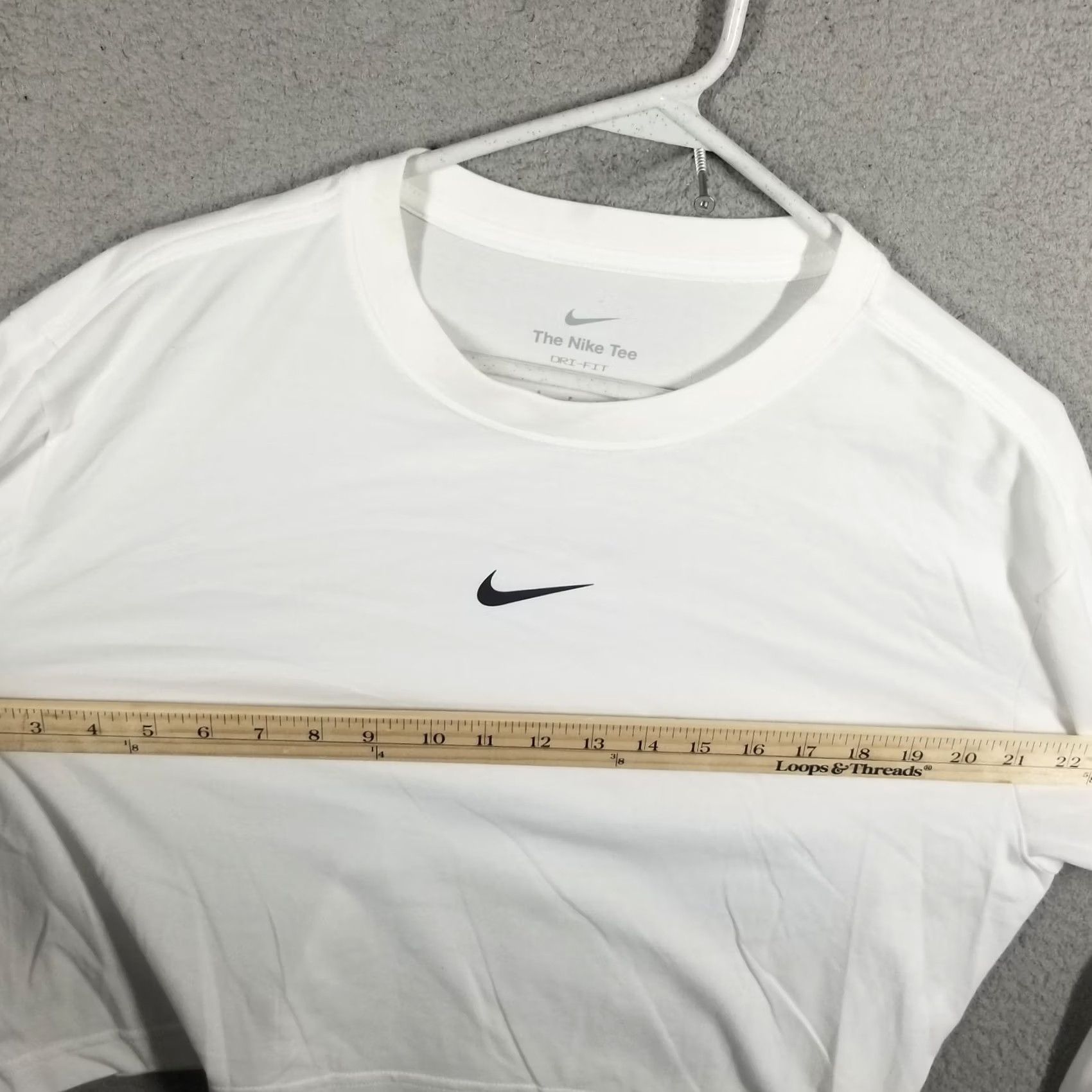 Nike Nike Pro Cropped Long-Sleeve Top S White Women's T-Shirt Nike Dri-Fit Center Swoosh Sample Rare Unreleased Size S / US 4 / IT 40 - 7 Thumbnail