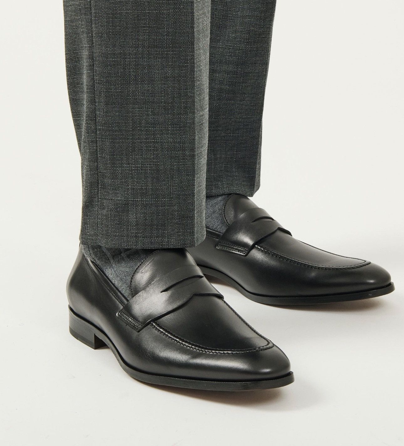 Other Caporicci Penny Loafers Italian Leather Dress Shoe Size US 10.5 / EU 43-44 - 1 Thumbnail