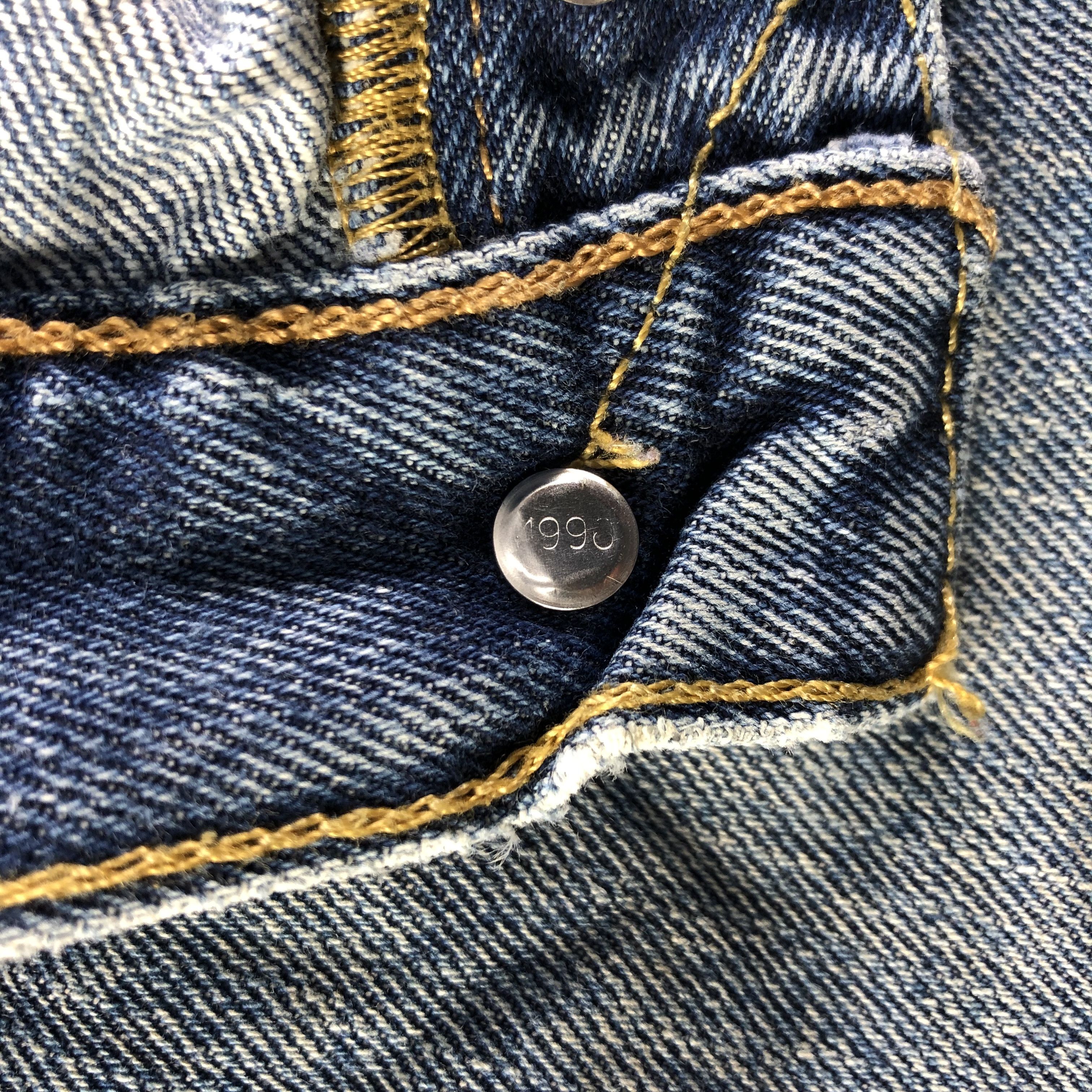 Levi's Vintage Blue Wash Levis 501 Jeans-J4512 Size US 29 - 10 Thumbnail