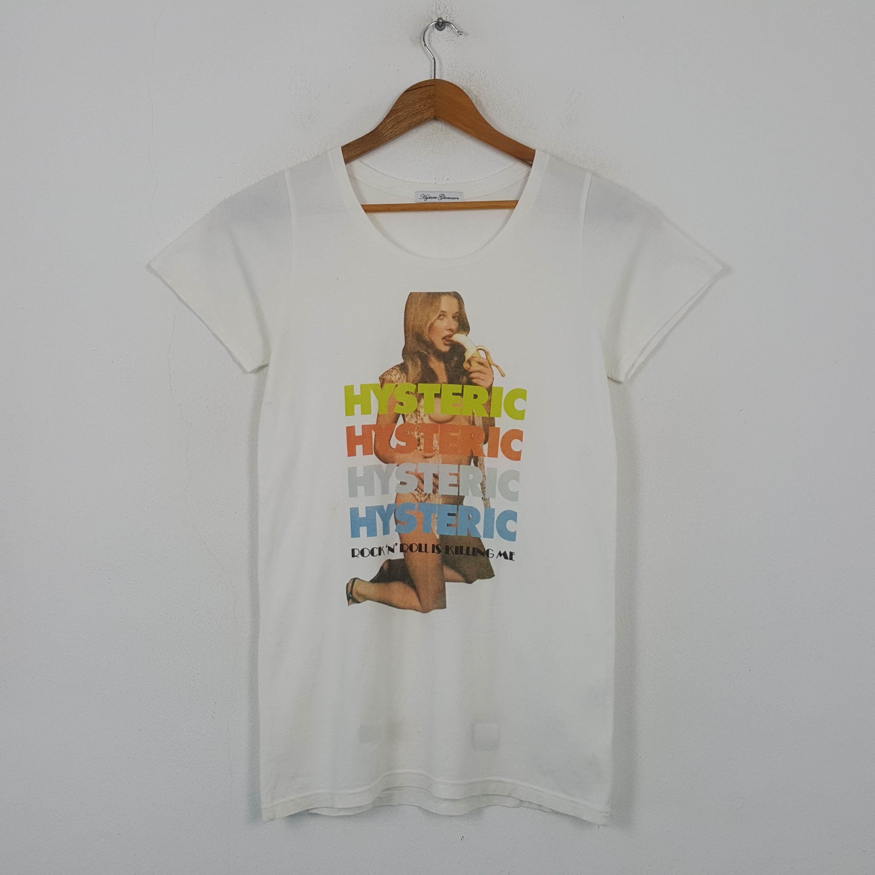Hysteric Glamour Vintage Hysteric Glamour Japan Brand T-shirt RR1 Size S / US 4 / IT 40 - 1 Thumbnail