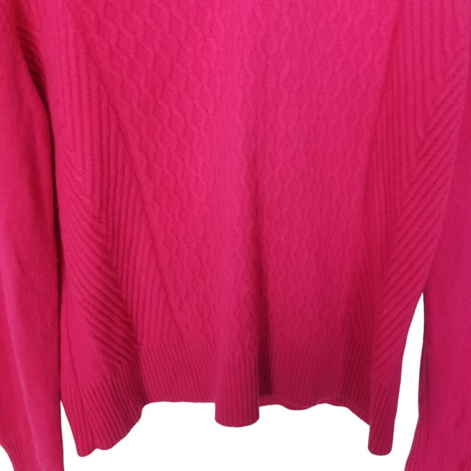 Clarks Classiques Entier Womens Cashmere Sweater Sz L Quiet Luxury Size L / US 10 / IT 46 - 3 Thumbnail