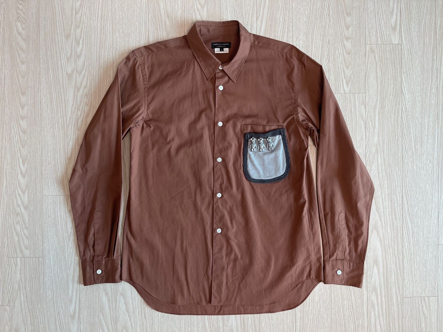 Comme des Garcons × Comme des Garcons Homme Plus × Medicom Toy COMME des GARCONS HOMME PLUS x MEDICOM TOY Shirt AD2009 Size US S / EU 44-46 / 1 - 1 Thumbnail