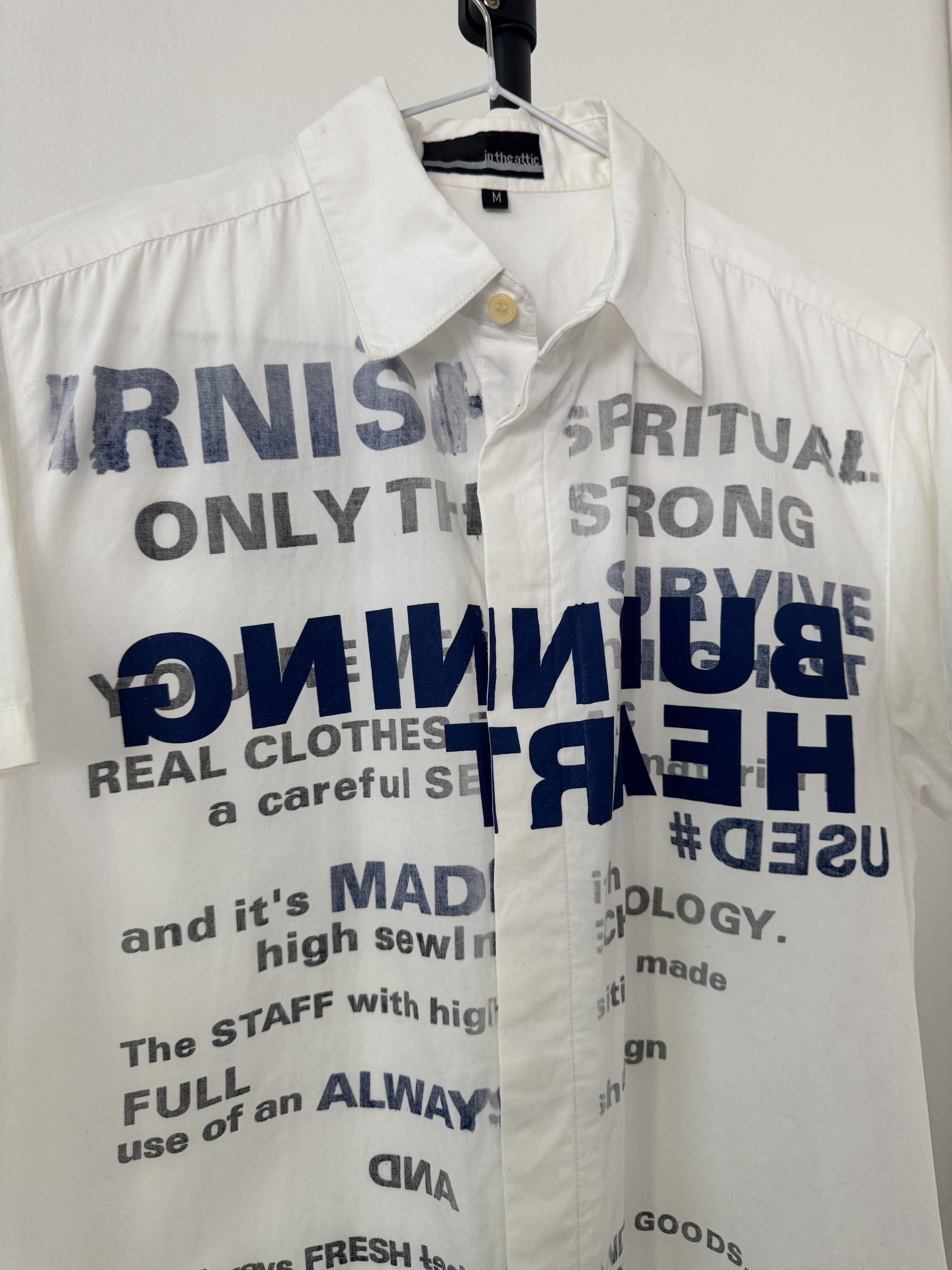 In The Attic In The Attic Poem Shirt Size US M / EU 48-50 / 2 - 4 Thumbnail