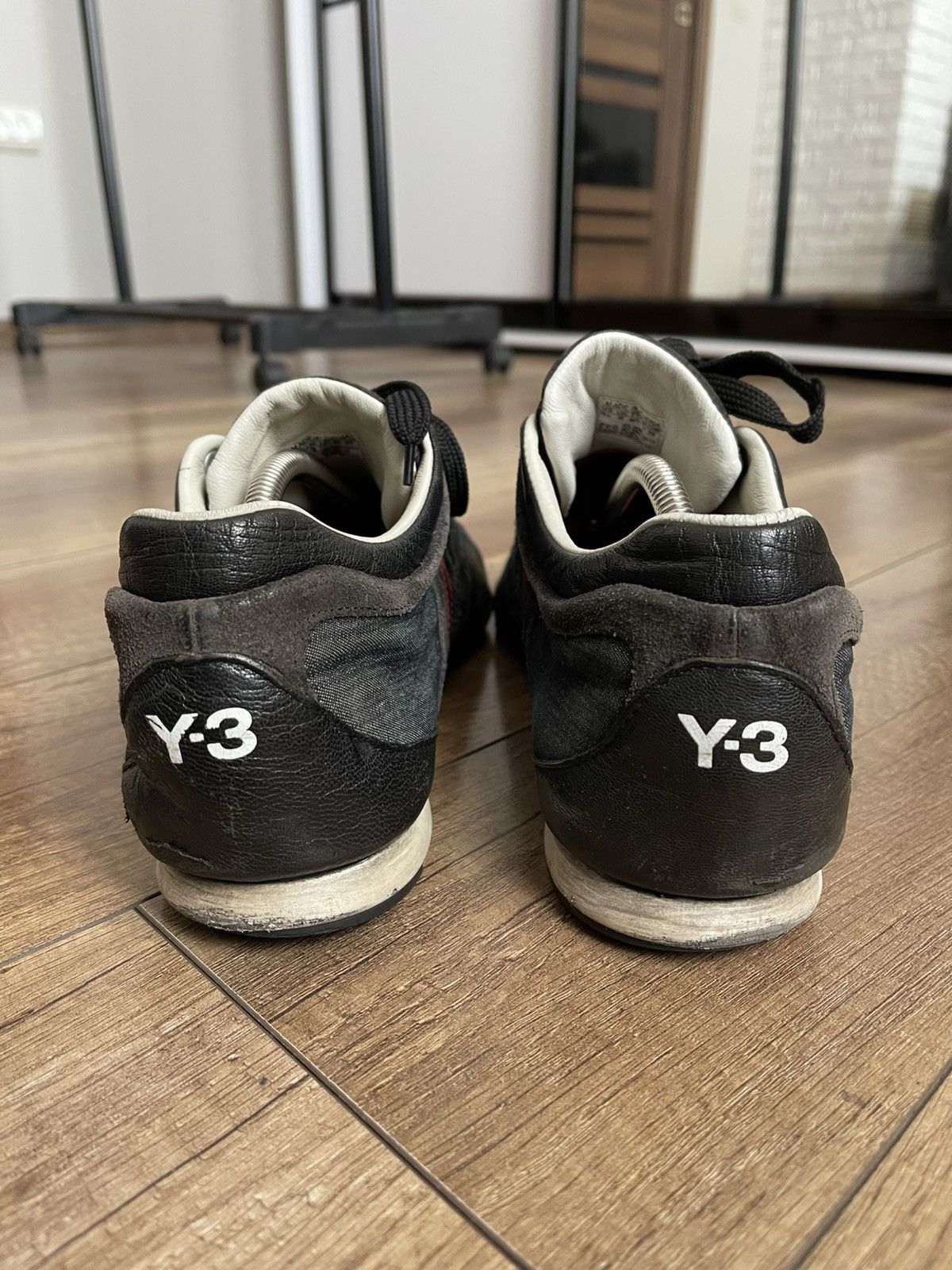 Y-3 Adidas Y-3 Yohji Yamamoto Sneakers Shoes Low Top Size US 10.5 / EU 43-44 - 13 Thumbnail
