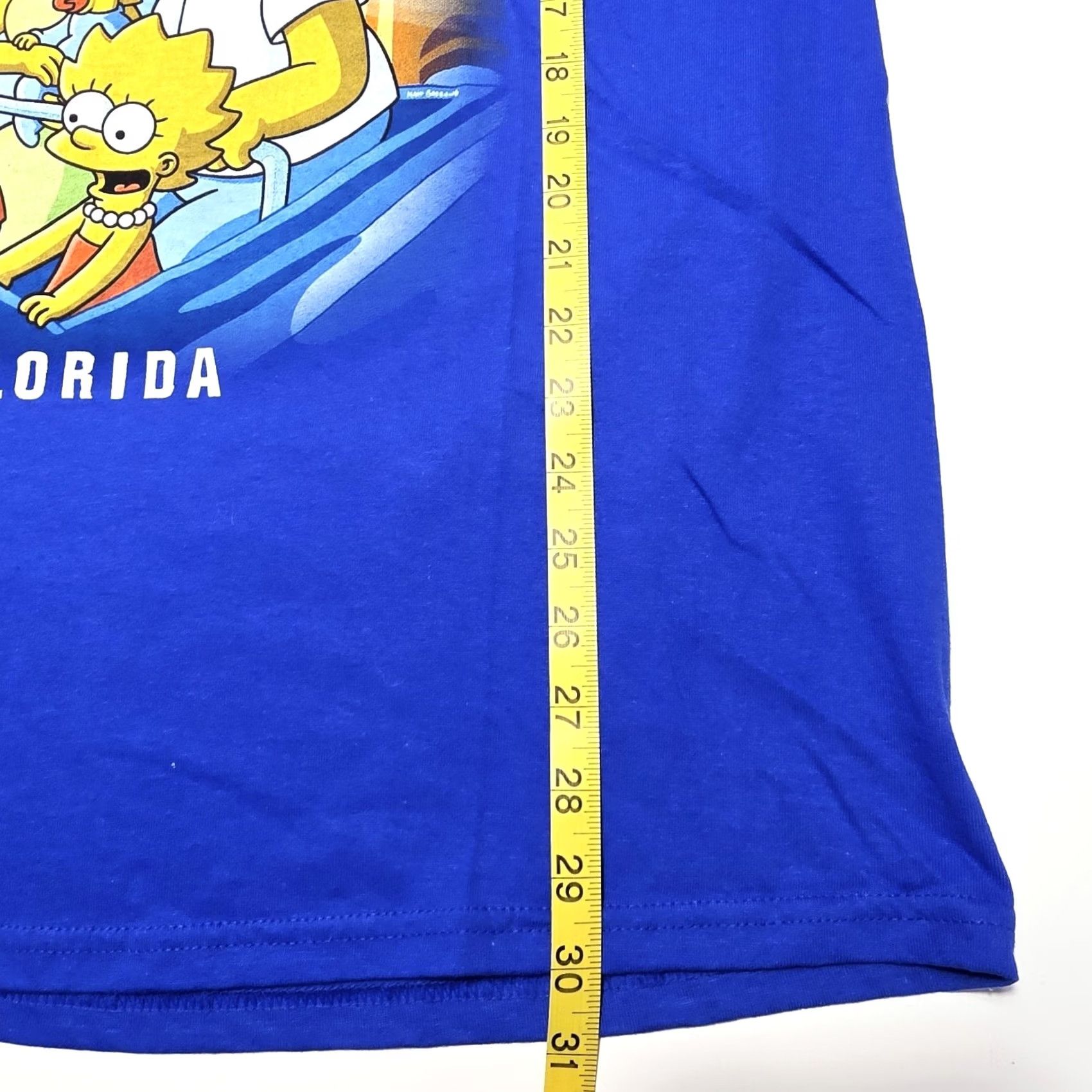 Vintage VINTAGE The Simpsons Universal Studios Hollywood T-Shirt Size XL Blue 2008 Men's Size US XL / EU 56 / 4 - 7 Thumbnail