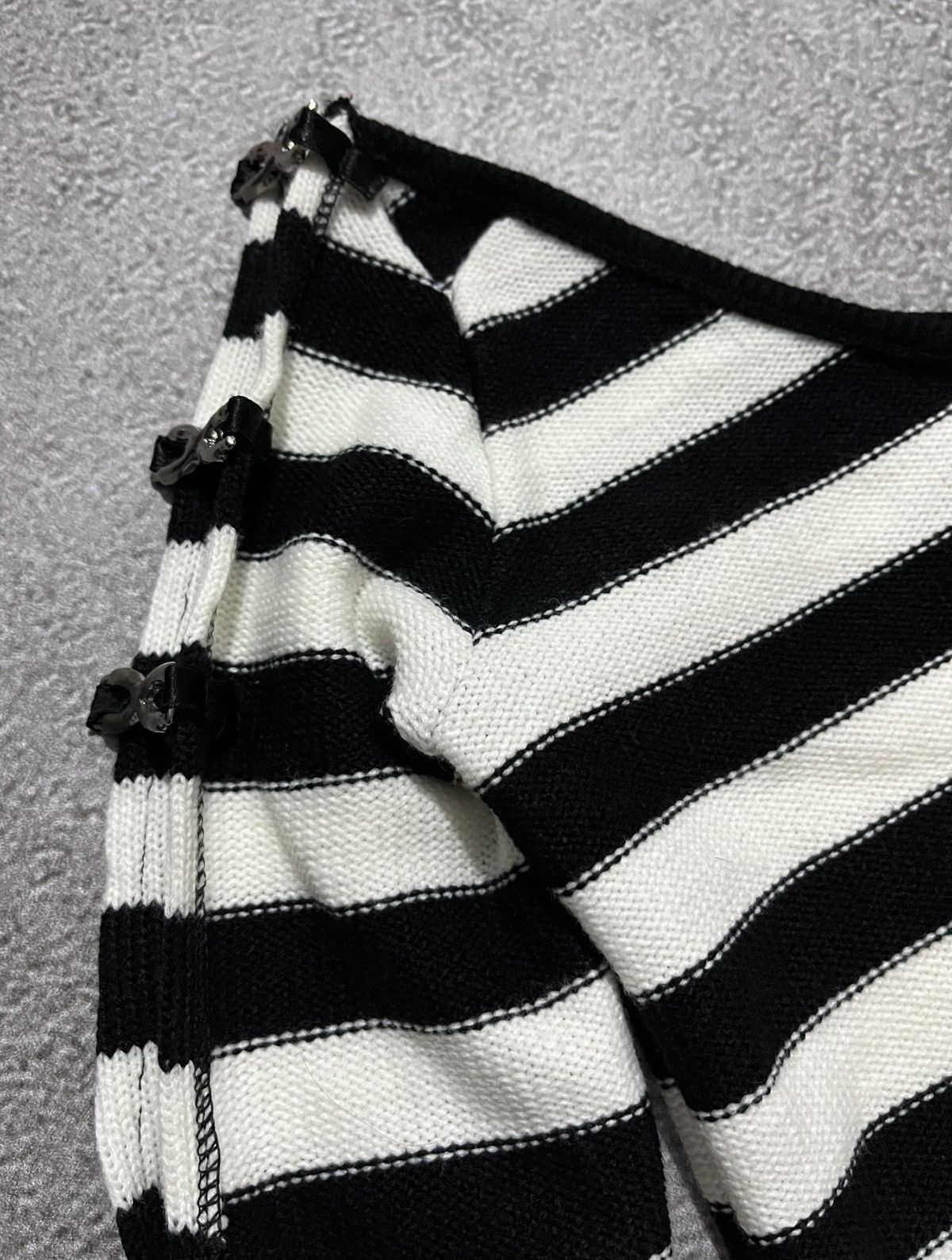 RARE D.I.A. Cardigan Striped Party Cardigan Yasuyuki Ishii