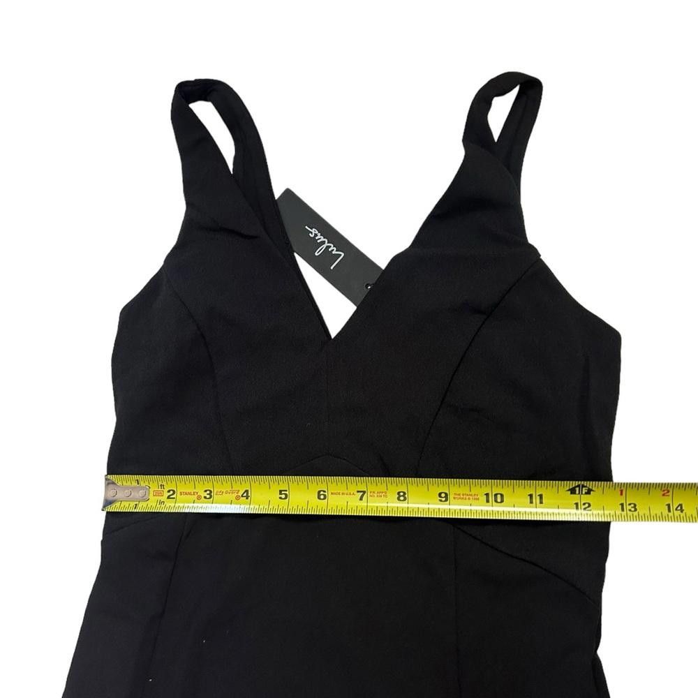 Lulus Lulus l NWT Iconic Moment Black Bodycon Midi Dress Small Size S / US 4 / IT 40 - 5 Thumbnail