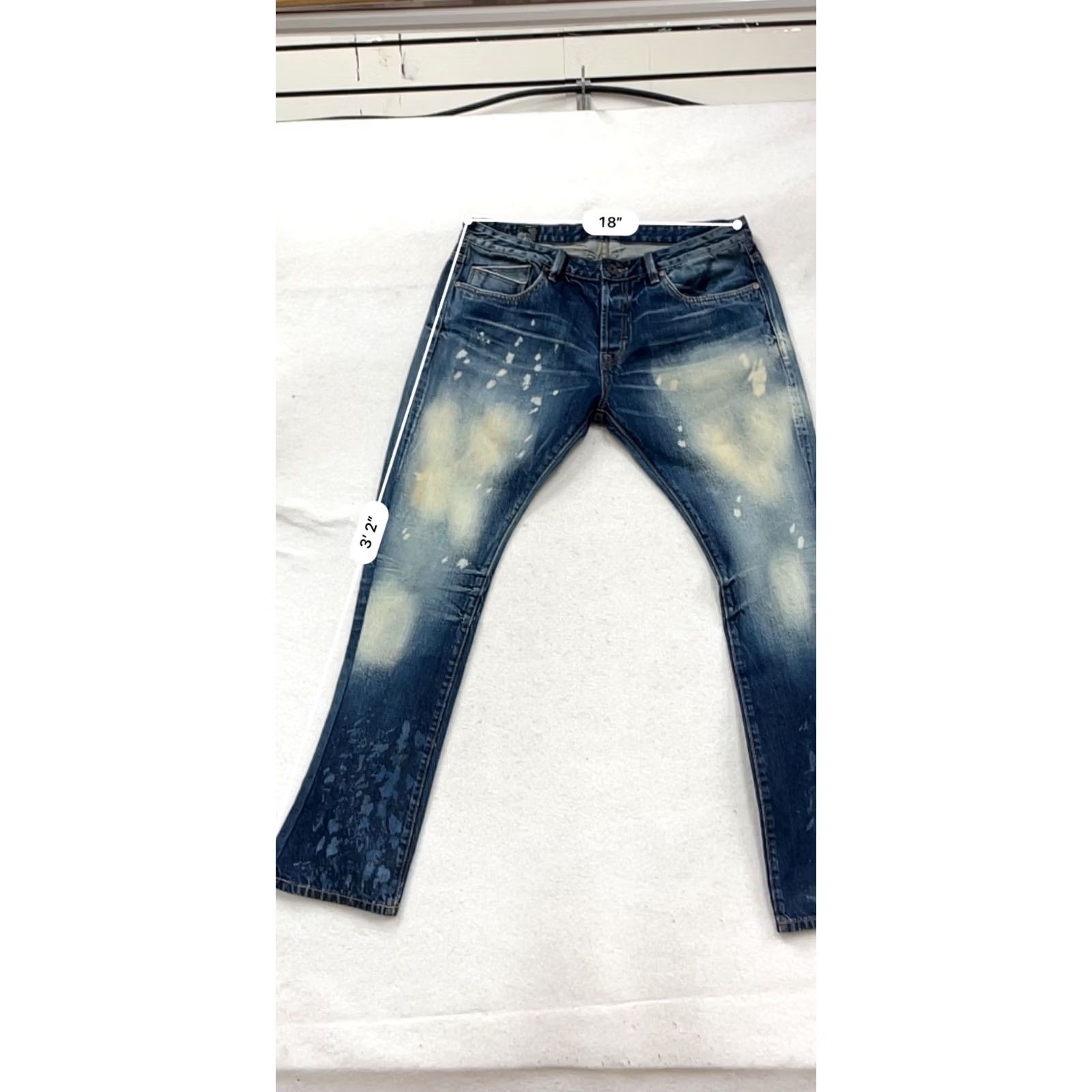 Cult Of Individuality VINTAGE Cult Of Individuality Jeans Distressed Bootcut Size 38 Blue Denim Mens 34 Inseam NS-NA Size US 38 / EU 54 - 7 Thumbnail