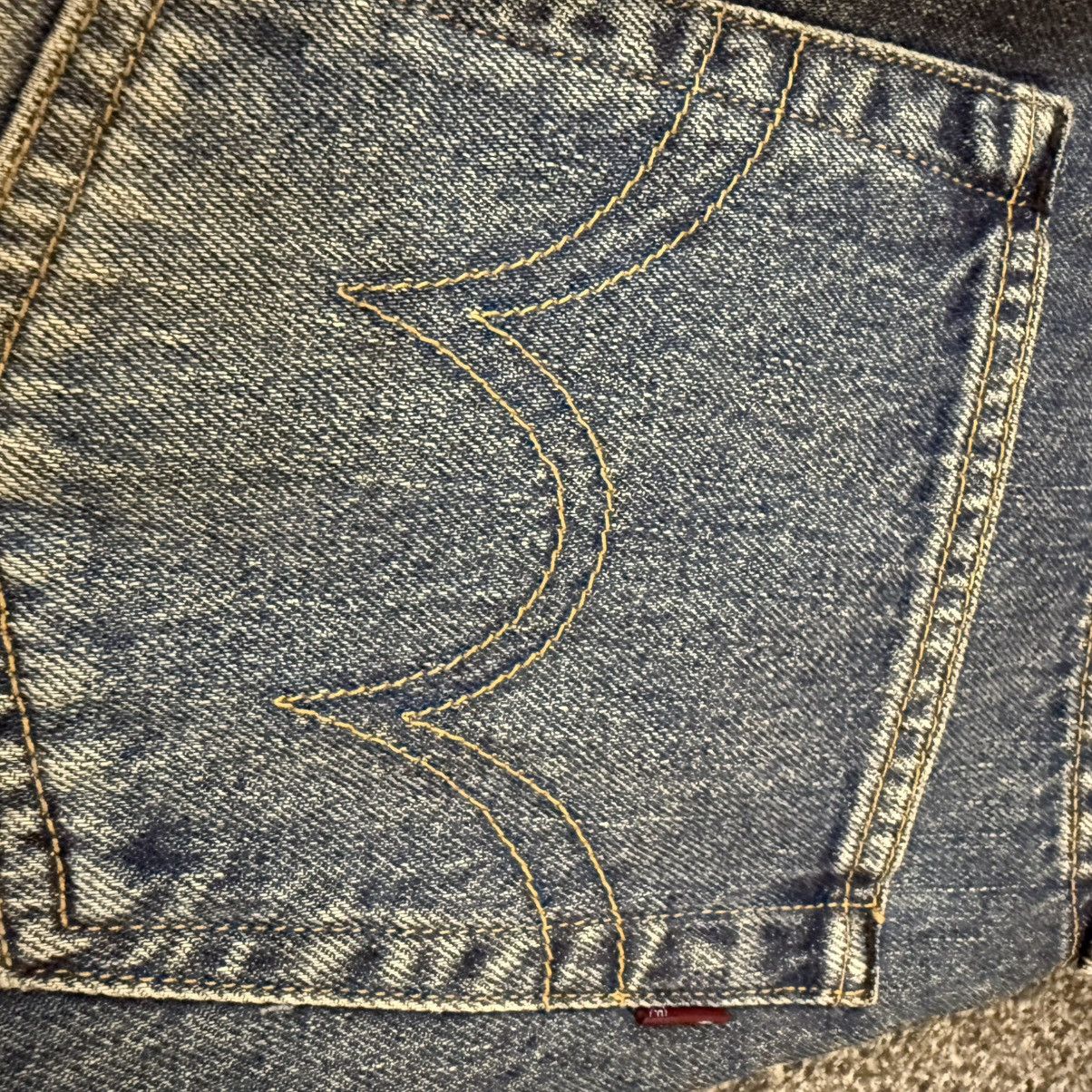 Undercover × Uniqlo 🔥🇯🇵 Vintage Rare Japanese Uniqlo Famous Faded Denim Size US 28 / EU 44 - 7 Thumbnail