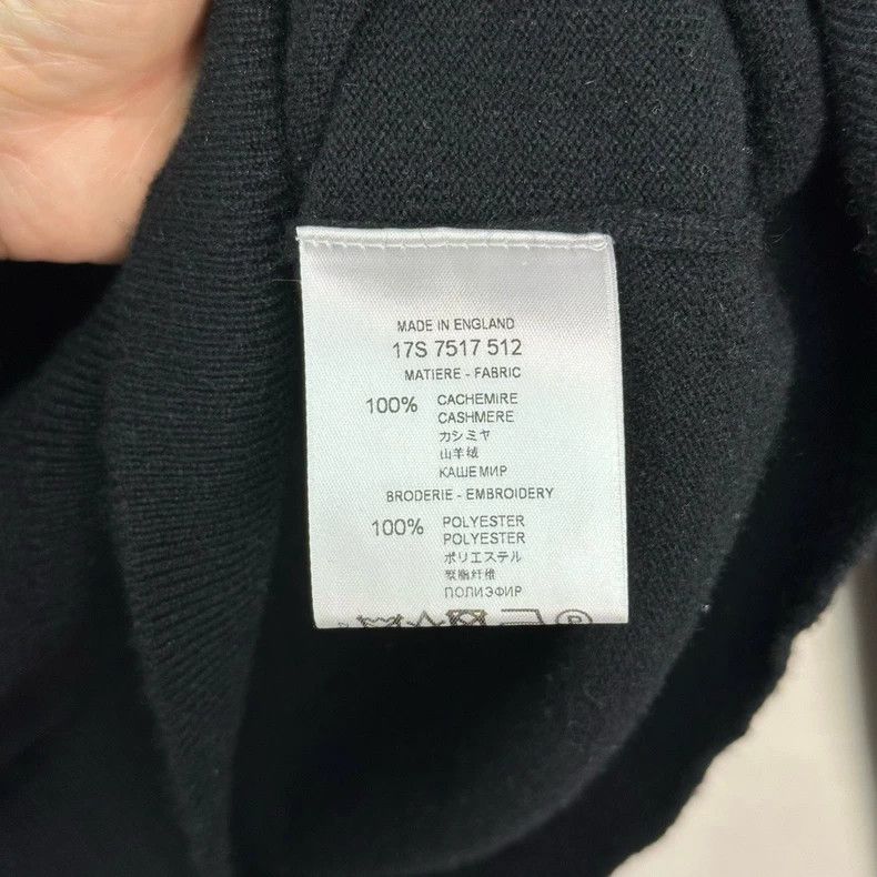 Givenchy Givenchy Logo Embroidered Knitwear L Size Size US L / EU 52-54 / 3 - 4 Thumbnail