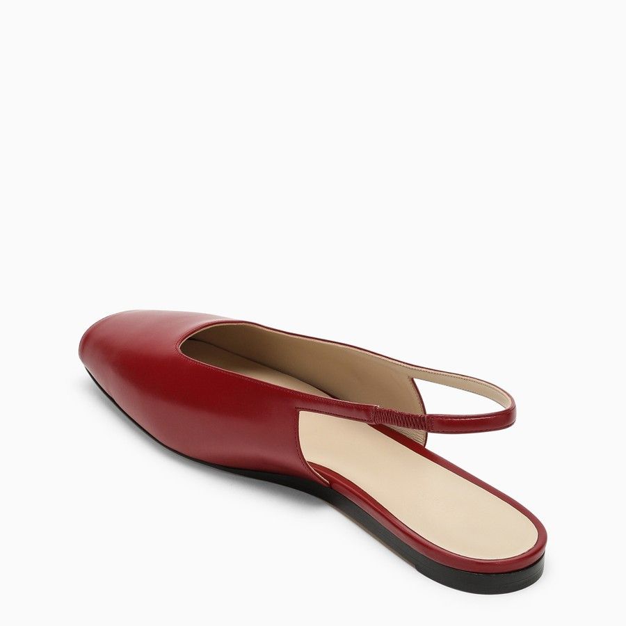 Le Monde Beryl o1d2blof0824 Low Leather Sandal in Red Size US 8.5 / IT 38.5 - 4 Thumbnail