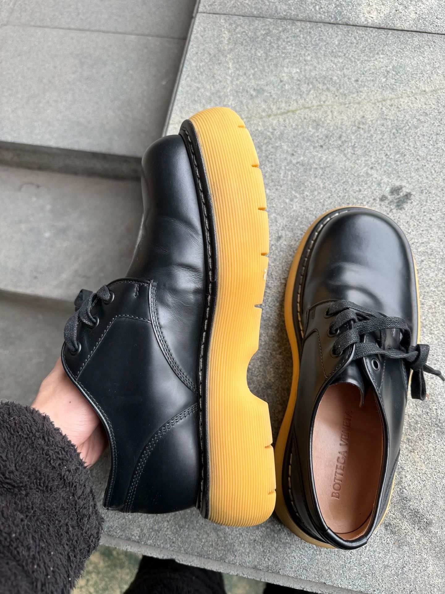Bottega Veneta Bottega Veneta The Bounce Black 41 Derby Boot Size US 8 / EU 41 - 4 Thumbnail